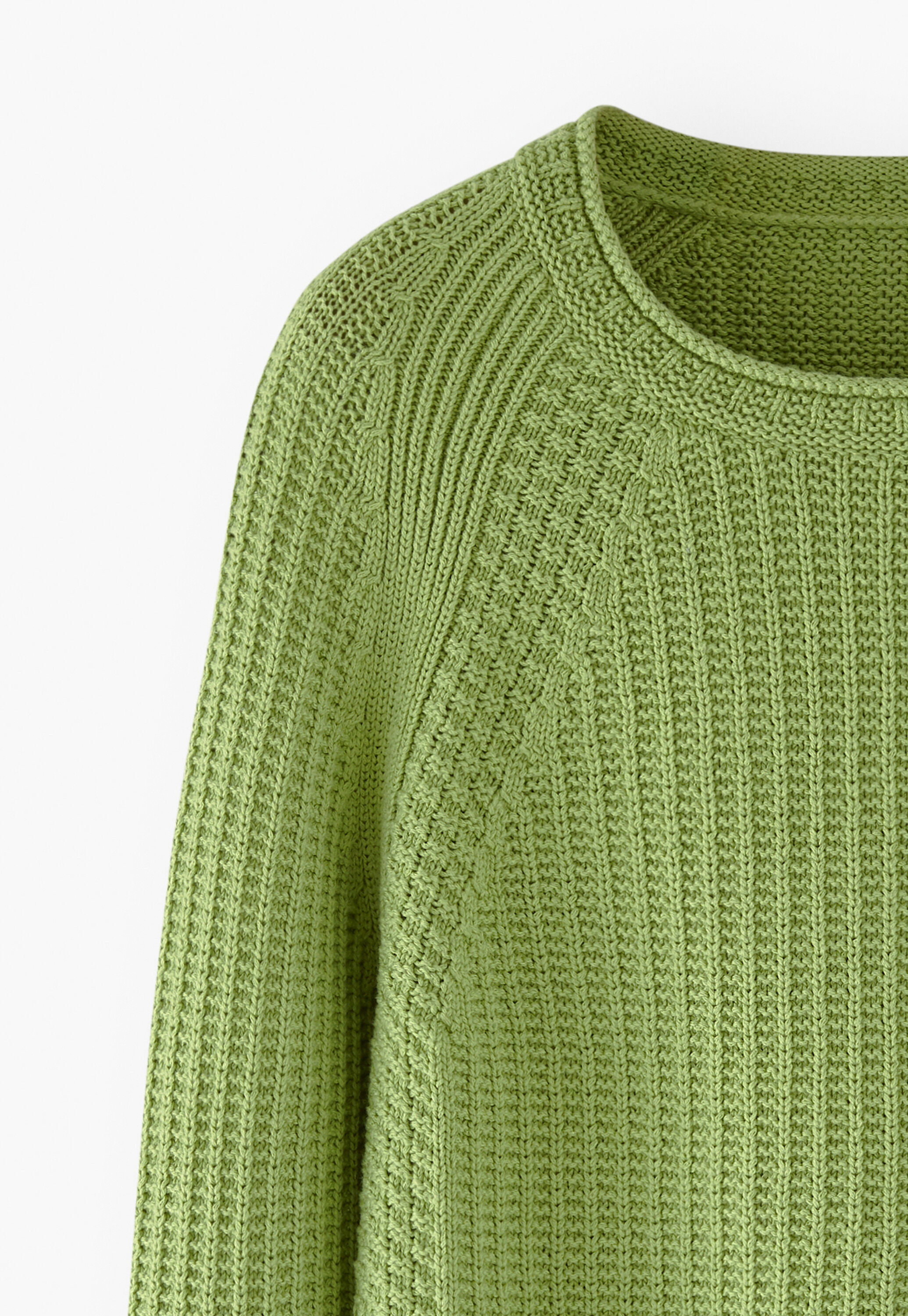 Raglan sweater