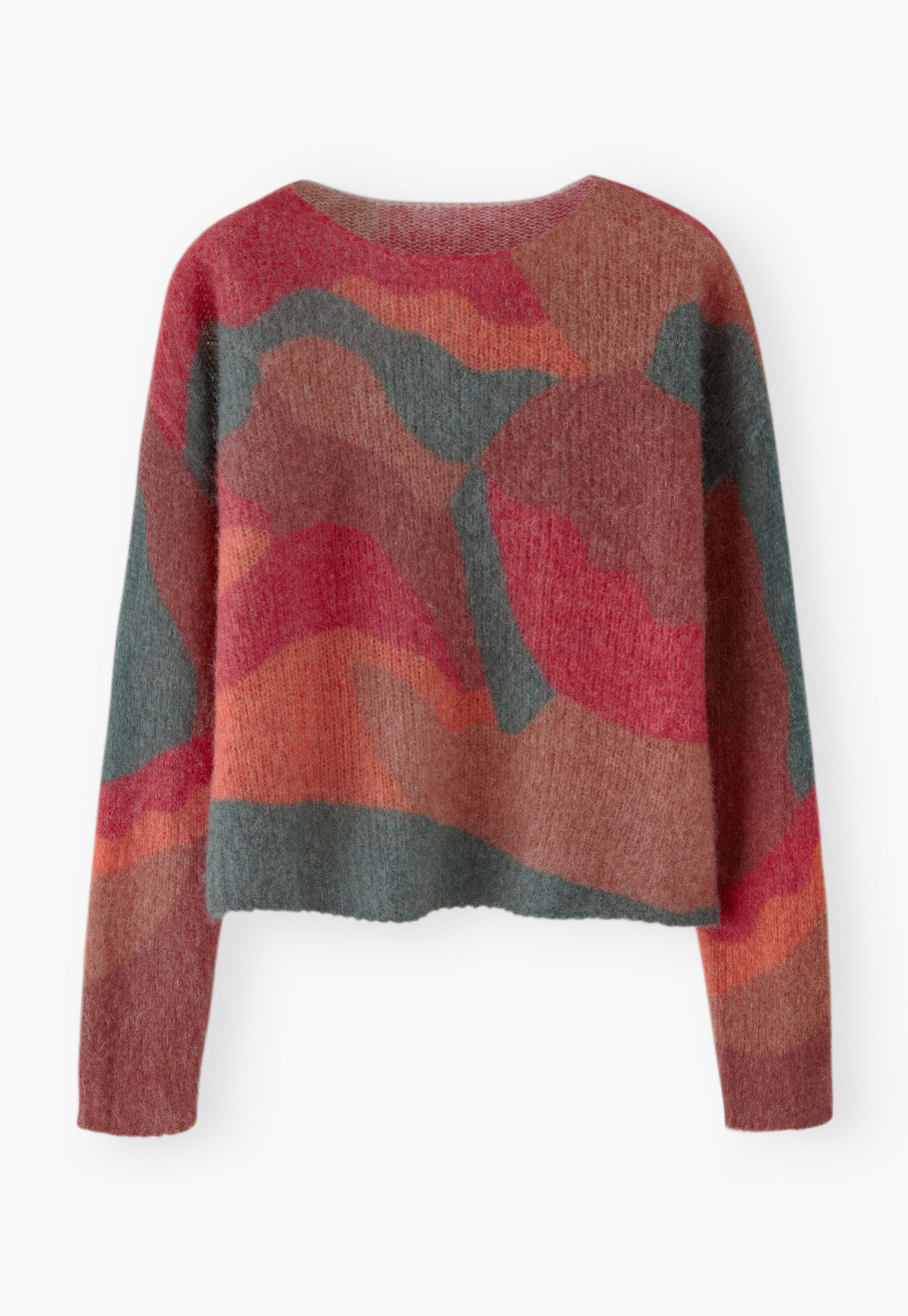 Printed sweater
