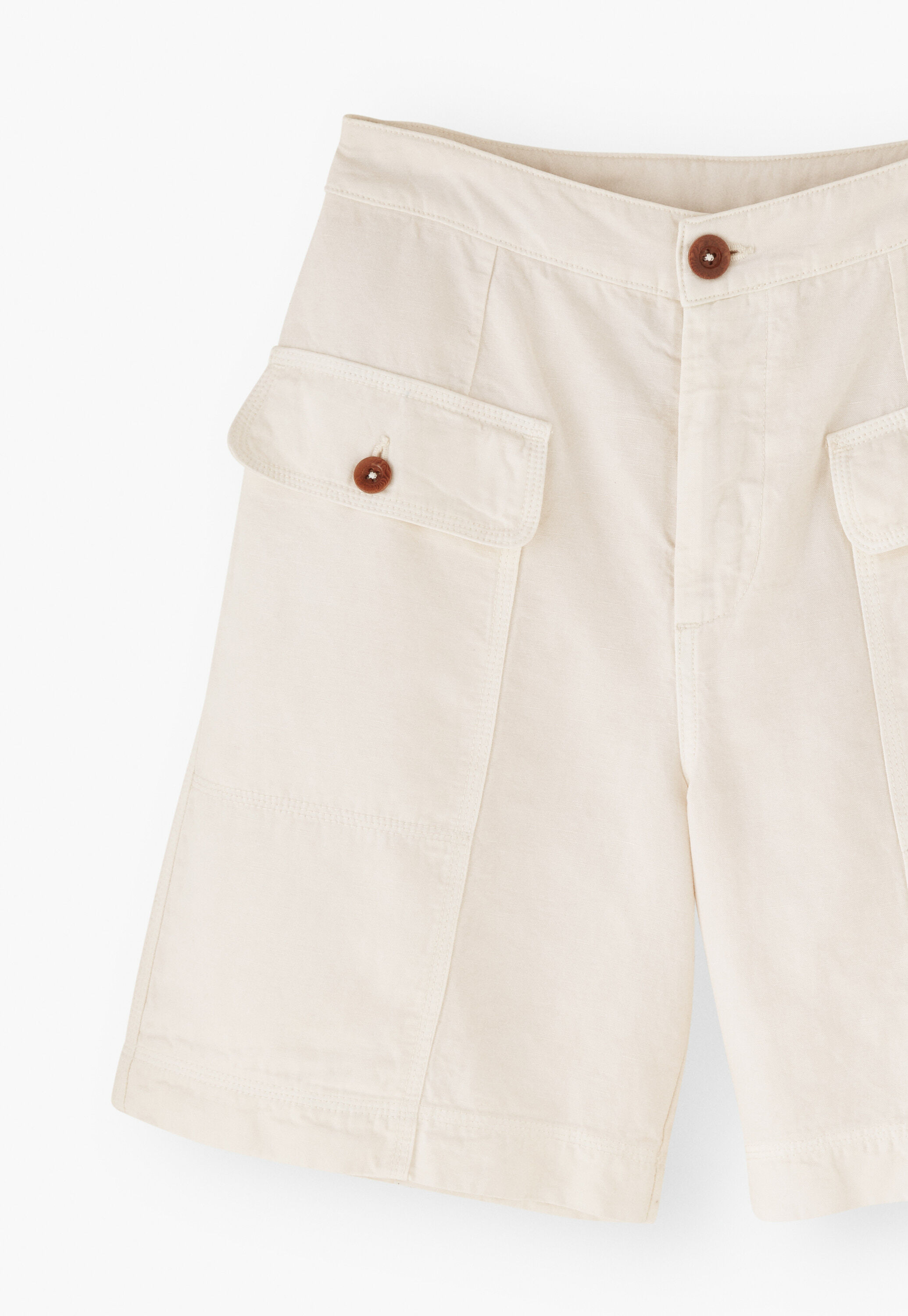 Safari shorts, Ivory, large