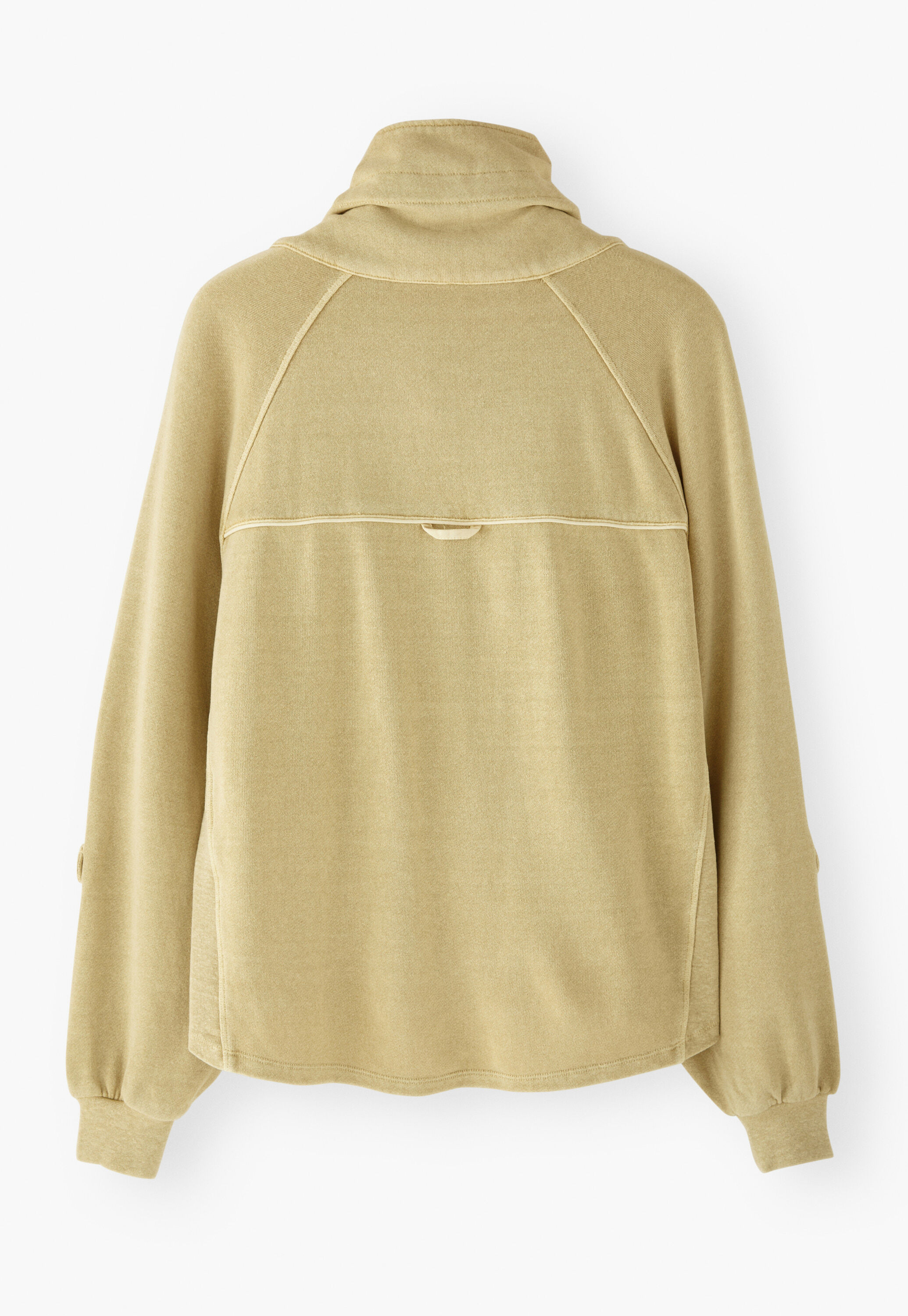 Funnel-neck sweatshirt