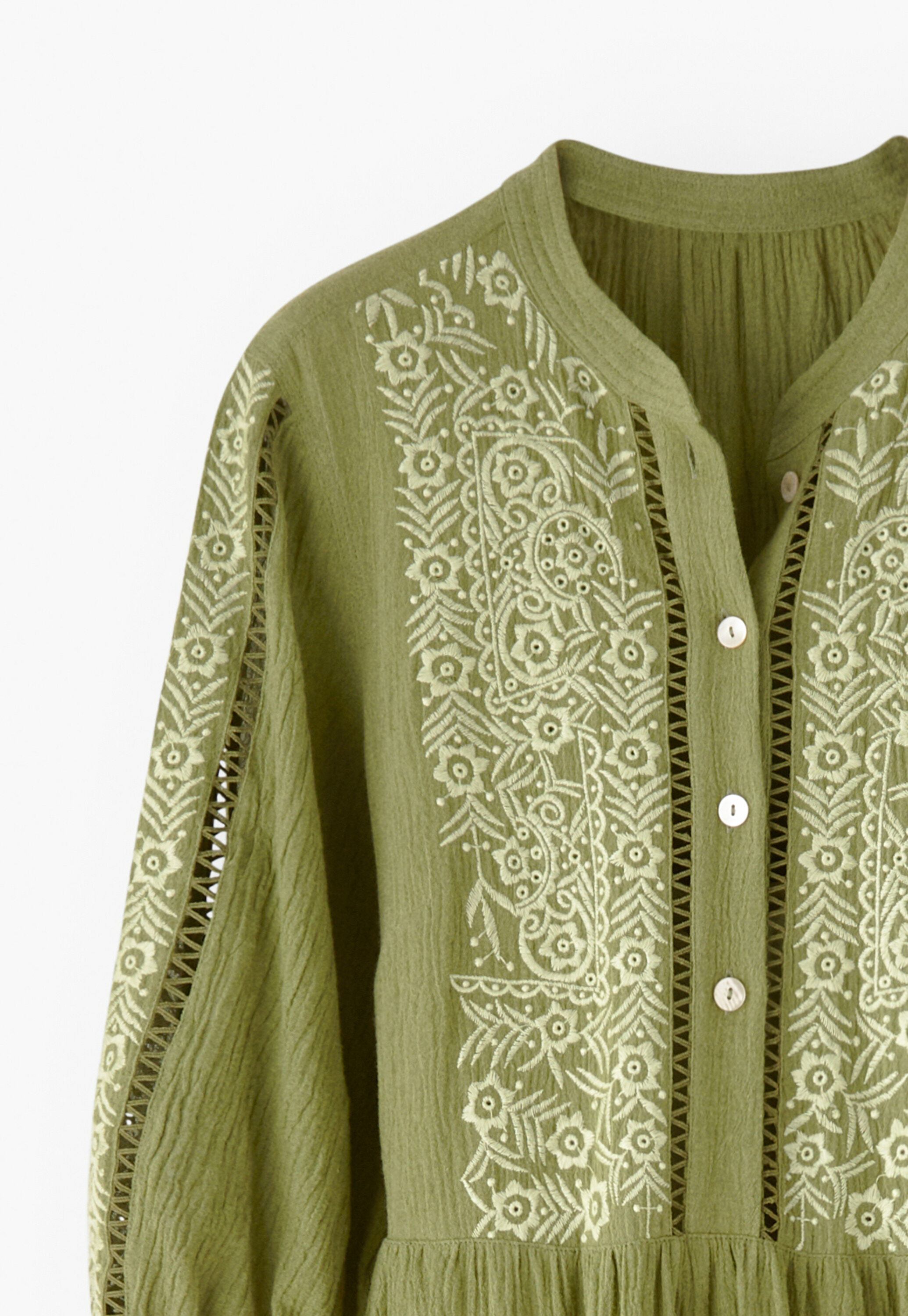 Embroidered dress
