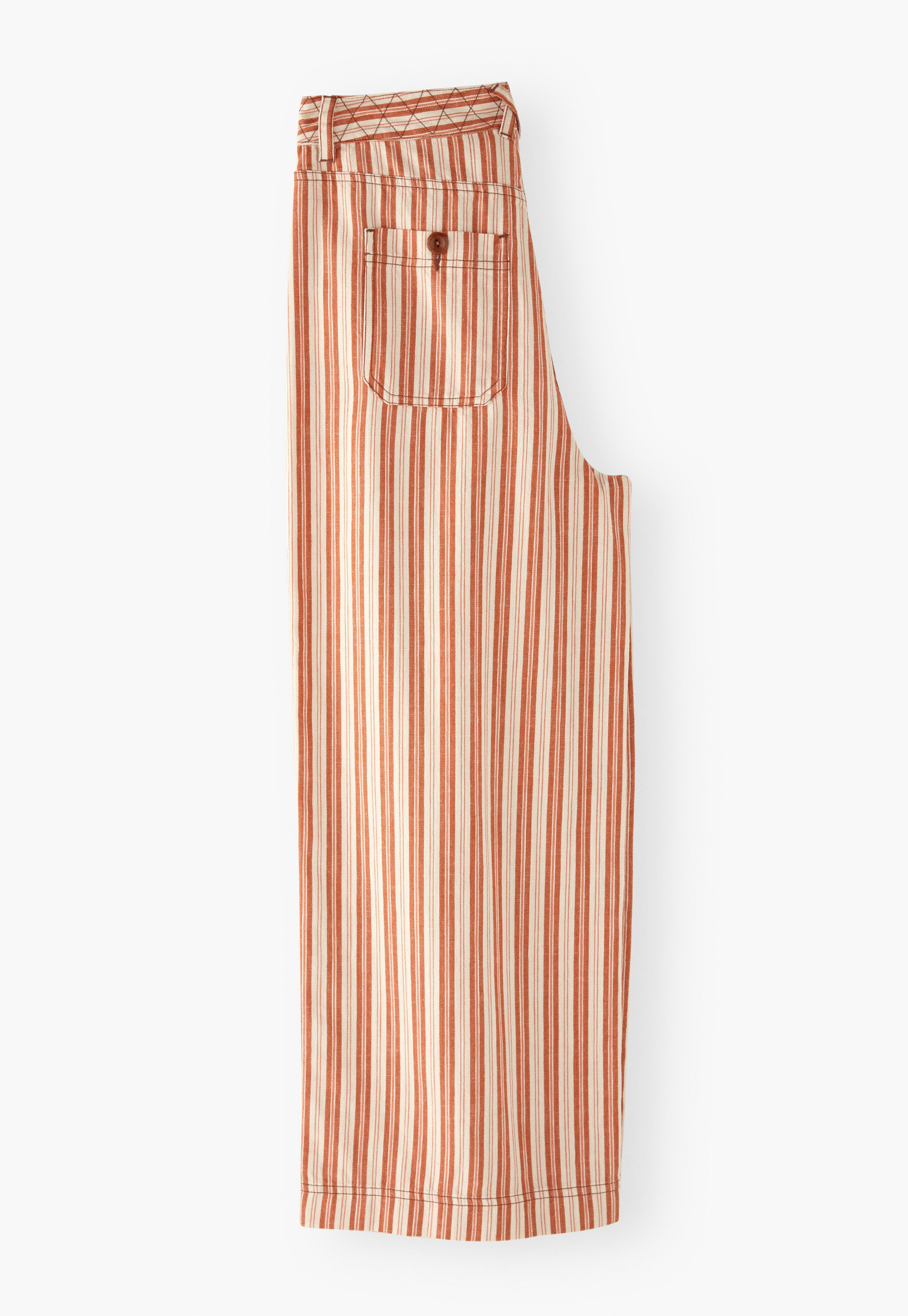 Striped trousers