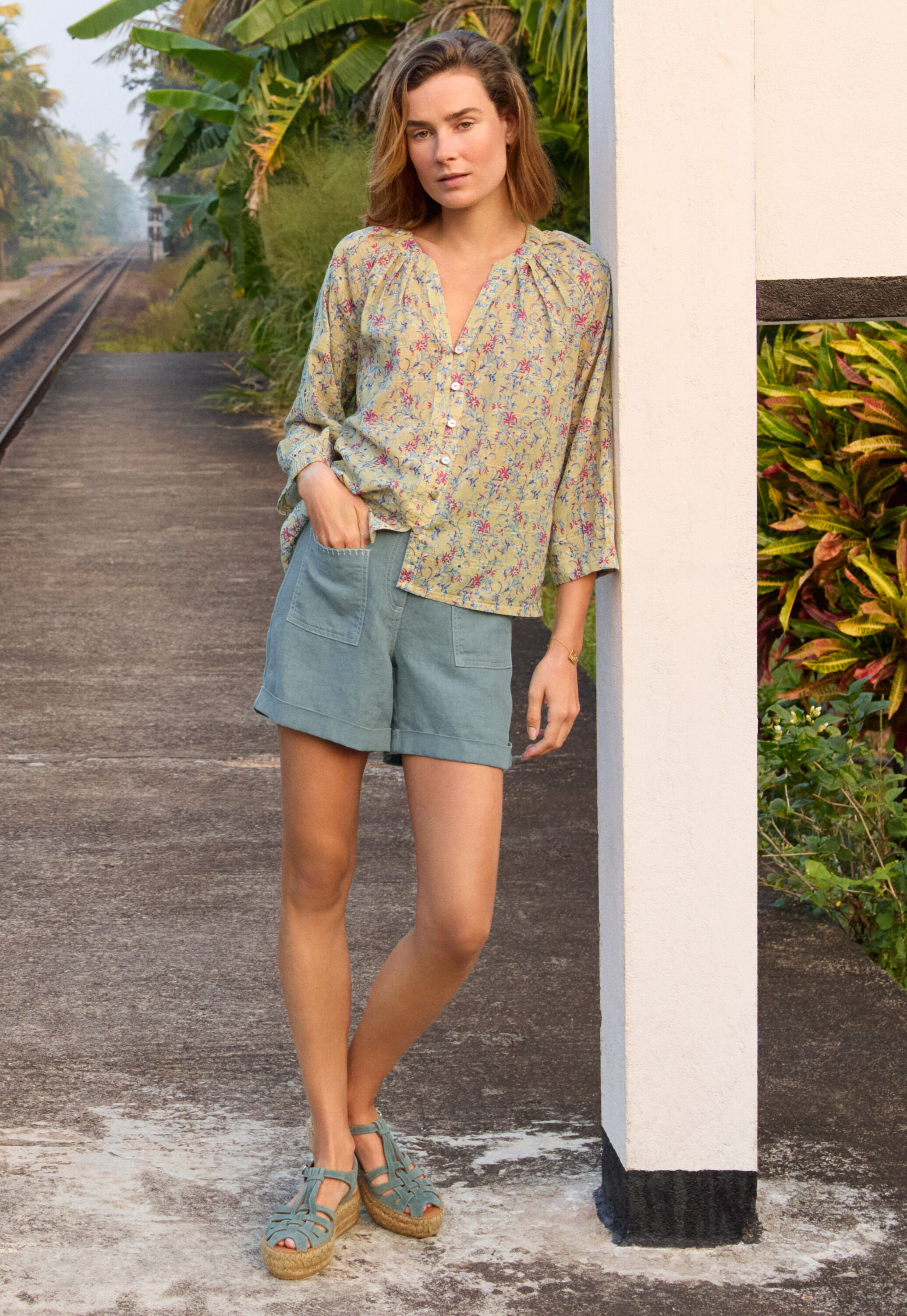 Printed blouse