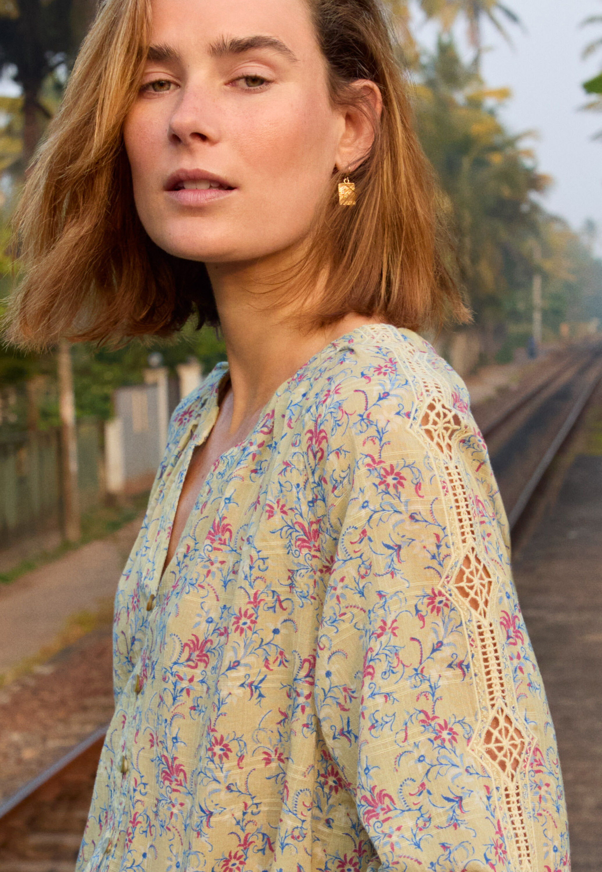 Printed blouse