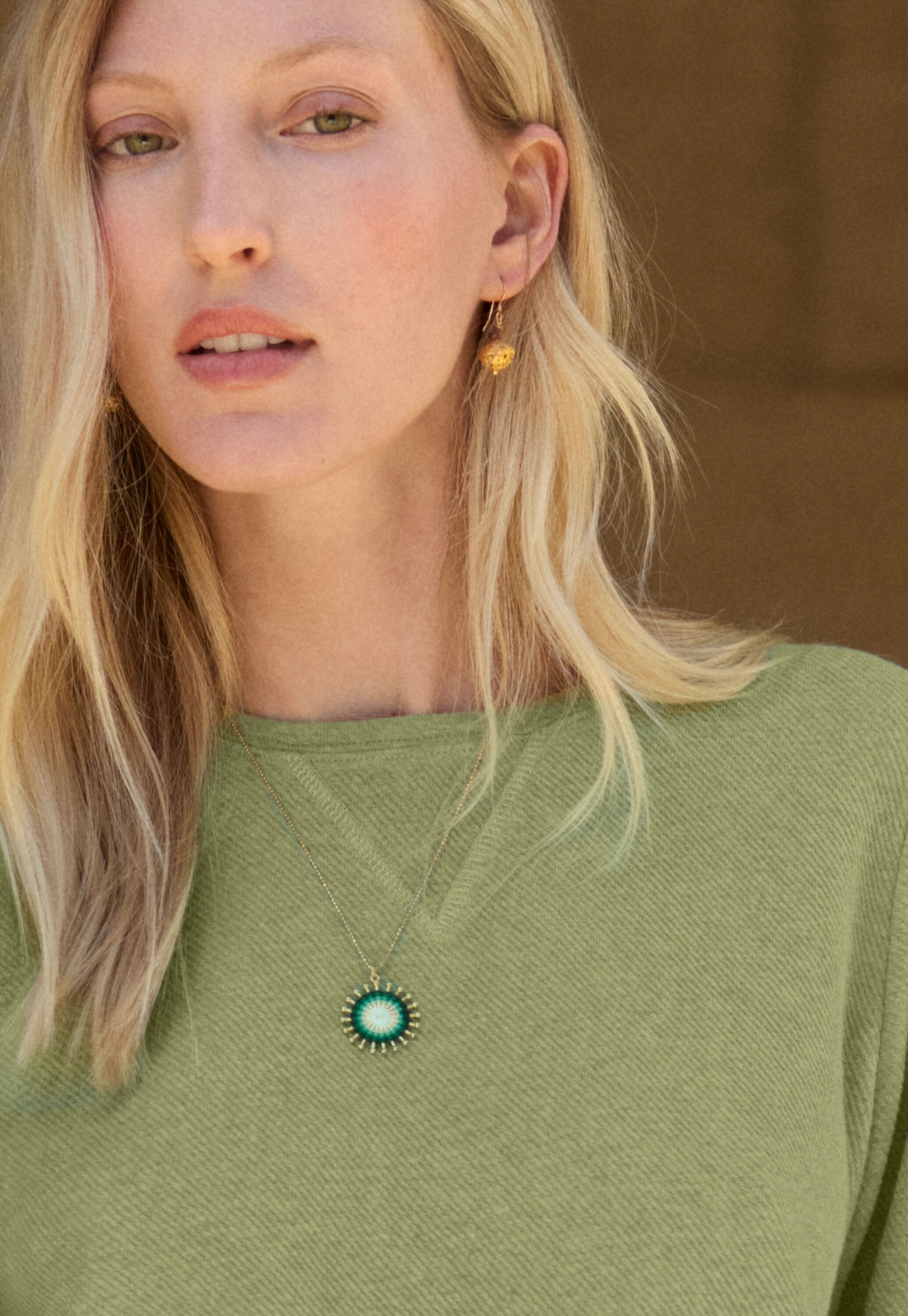 Sunburst necklace