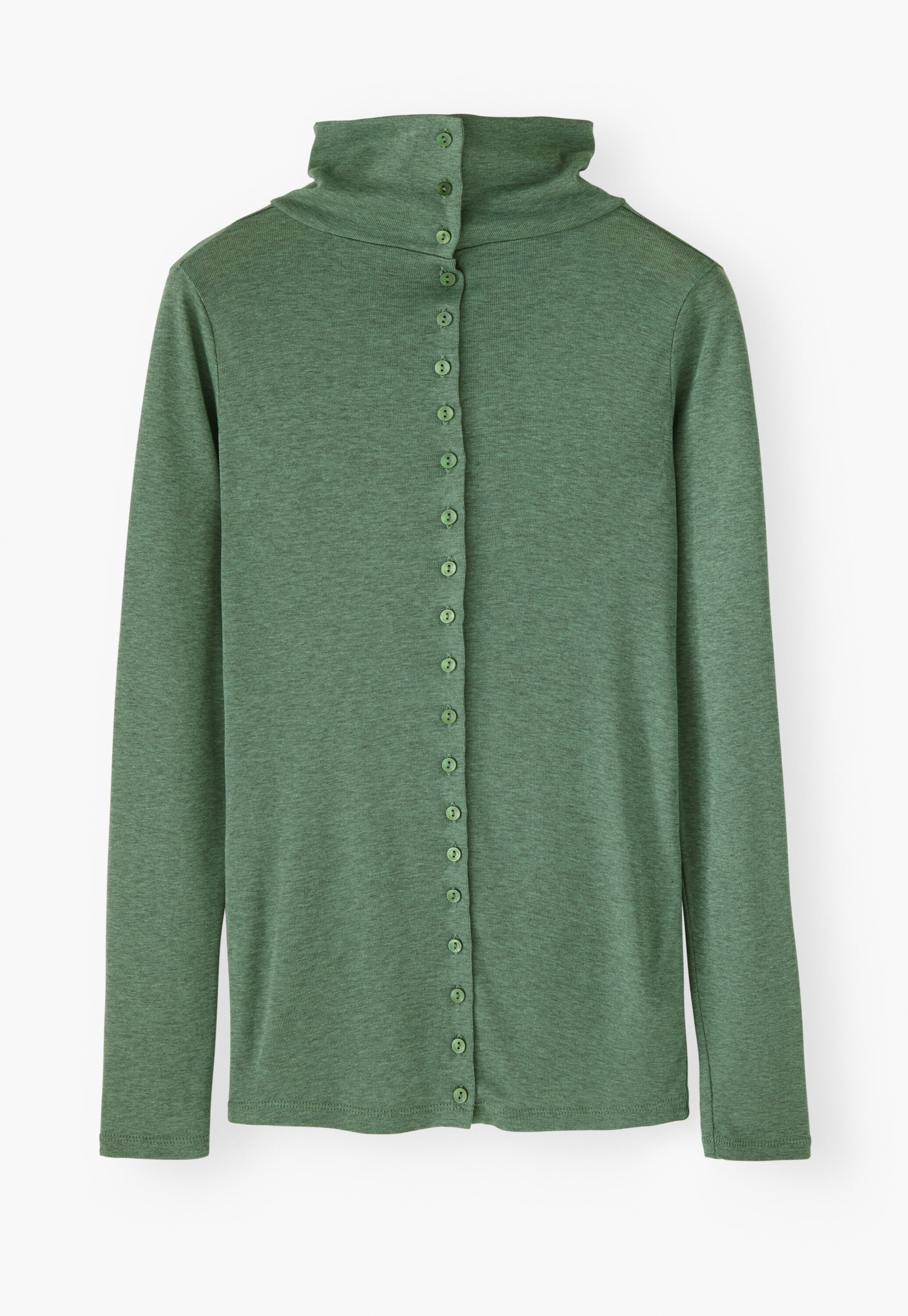 Button-through top