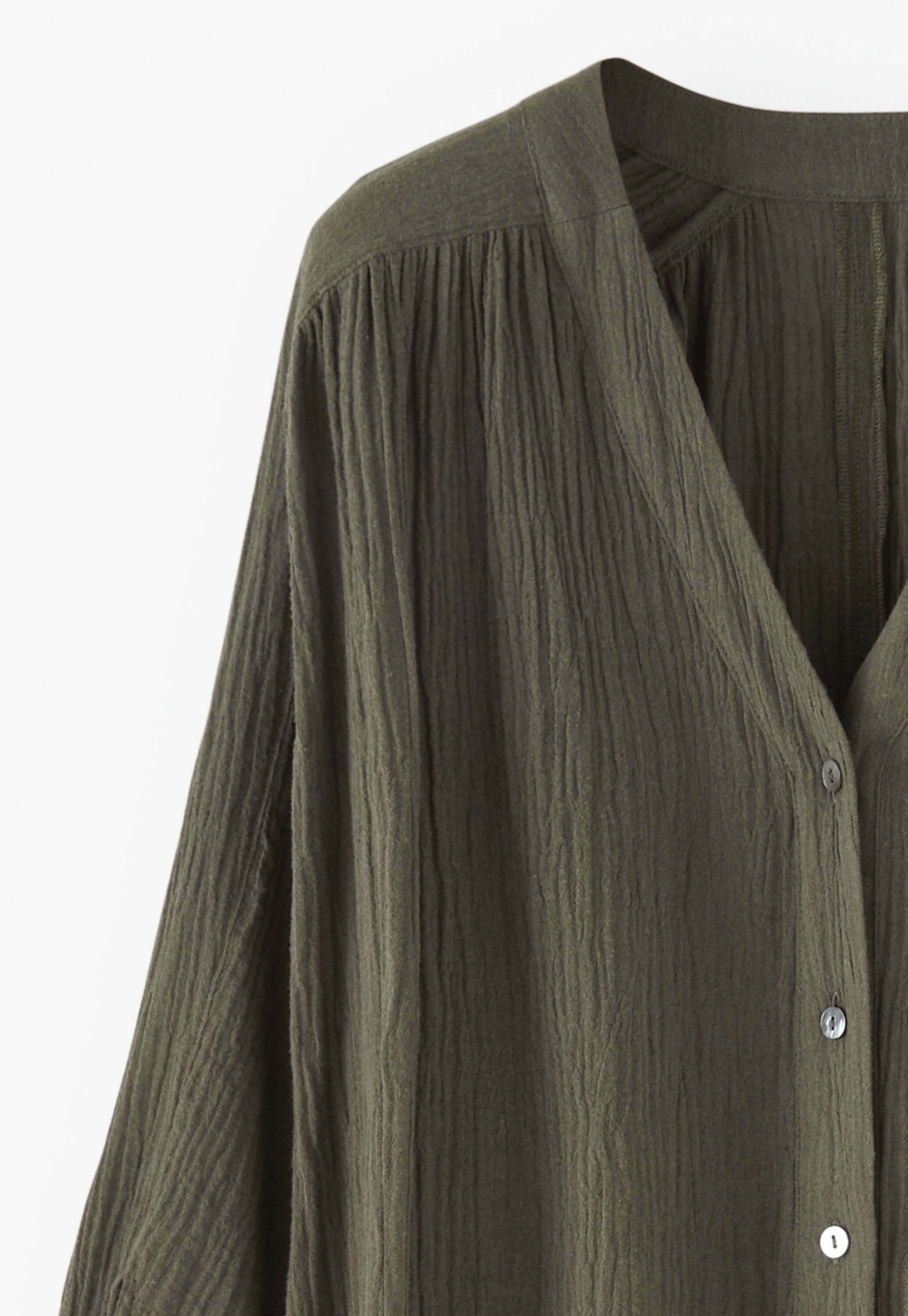 Button-through dress