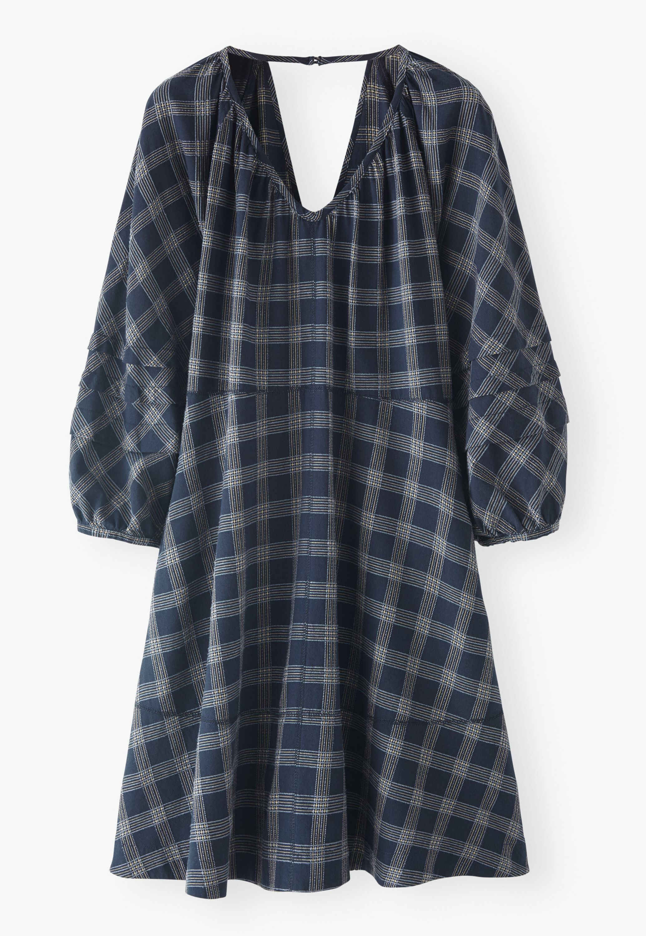 Checked dress