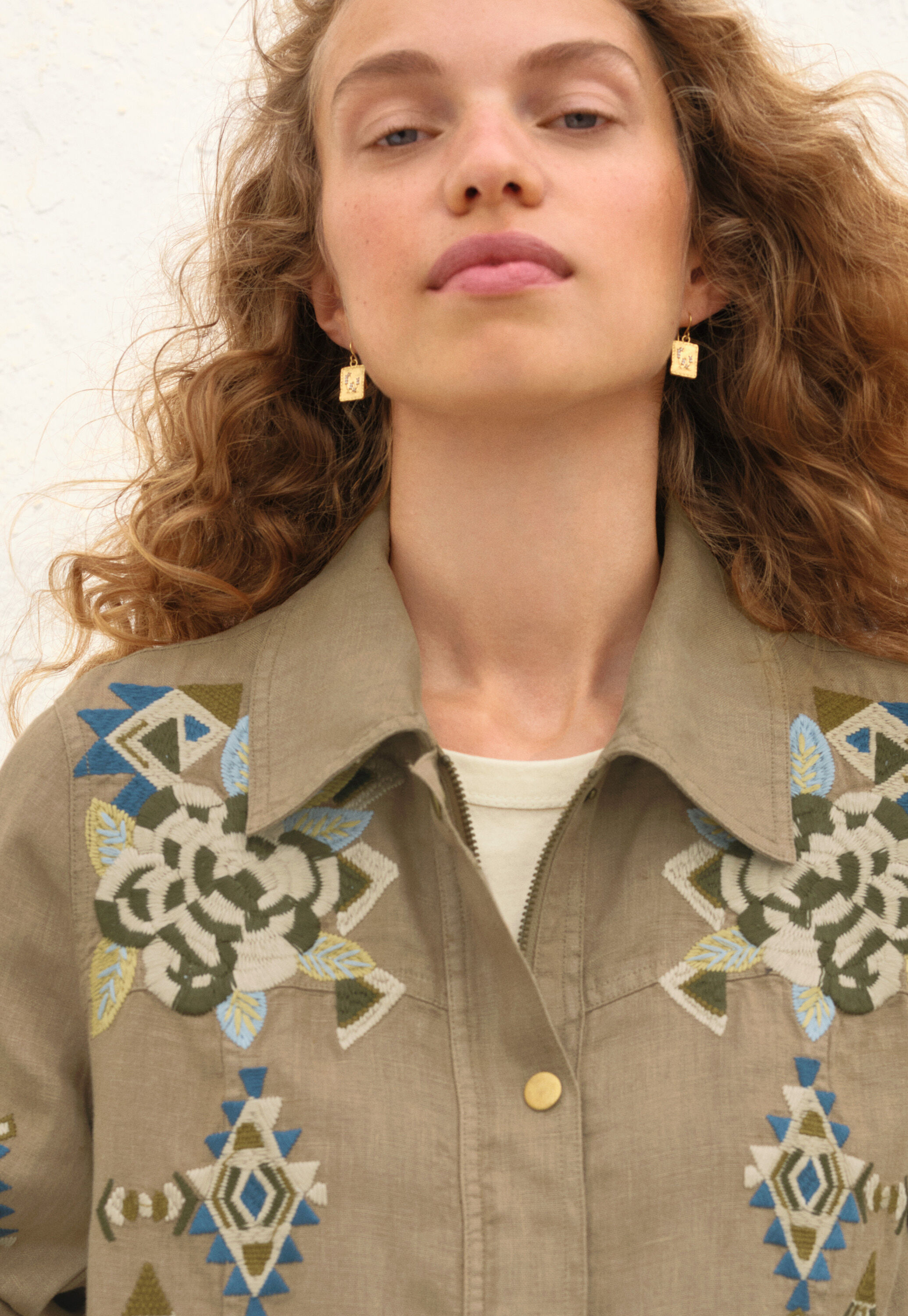 Embroidered jacket