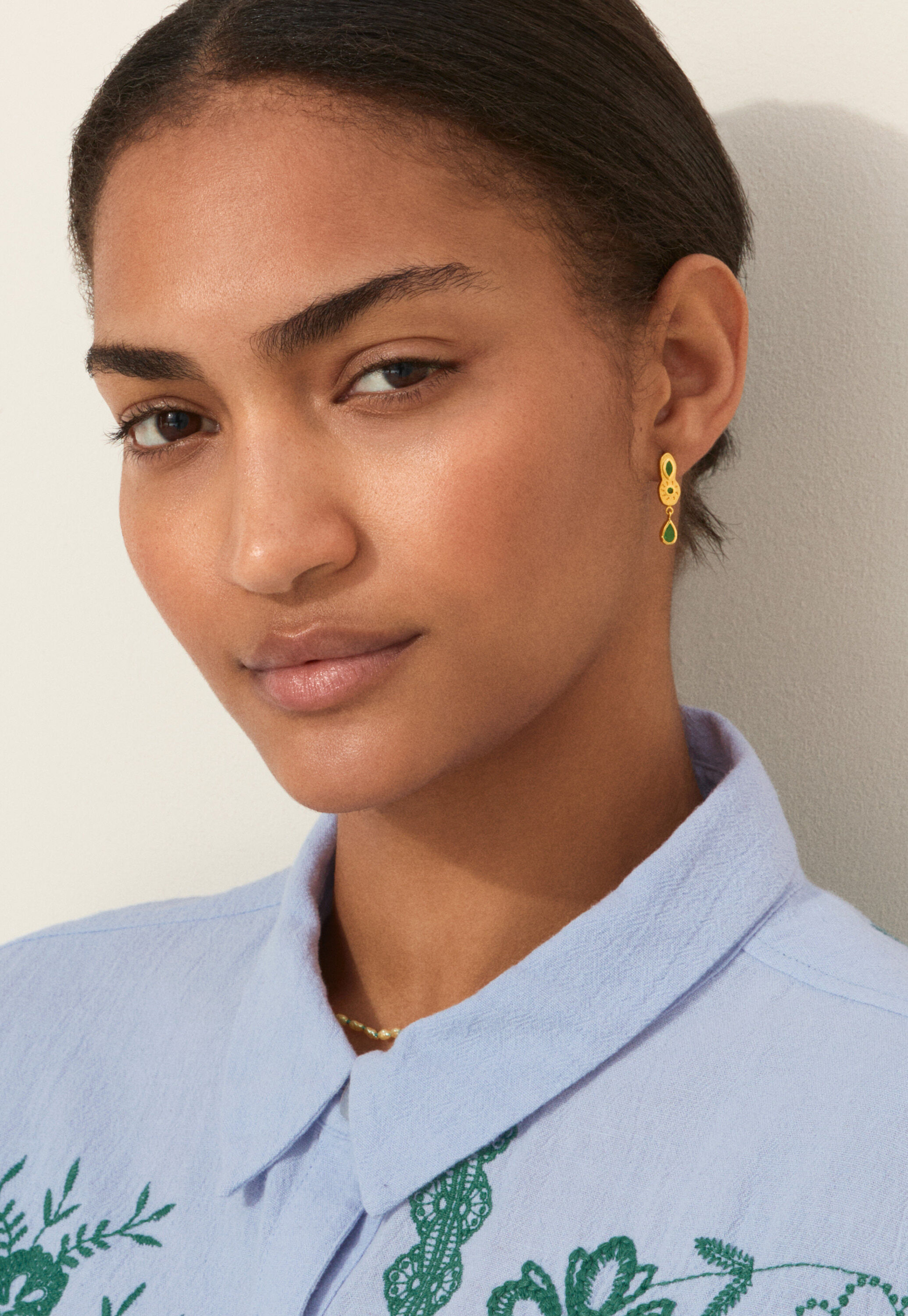 Jewel earrings