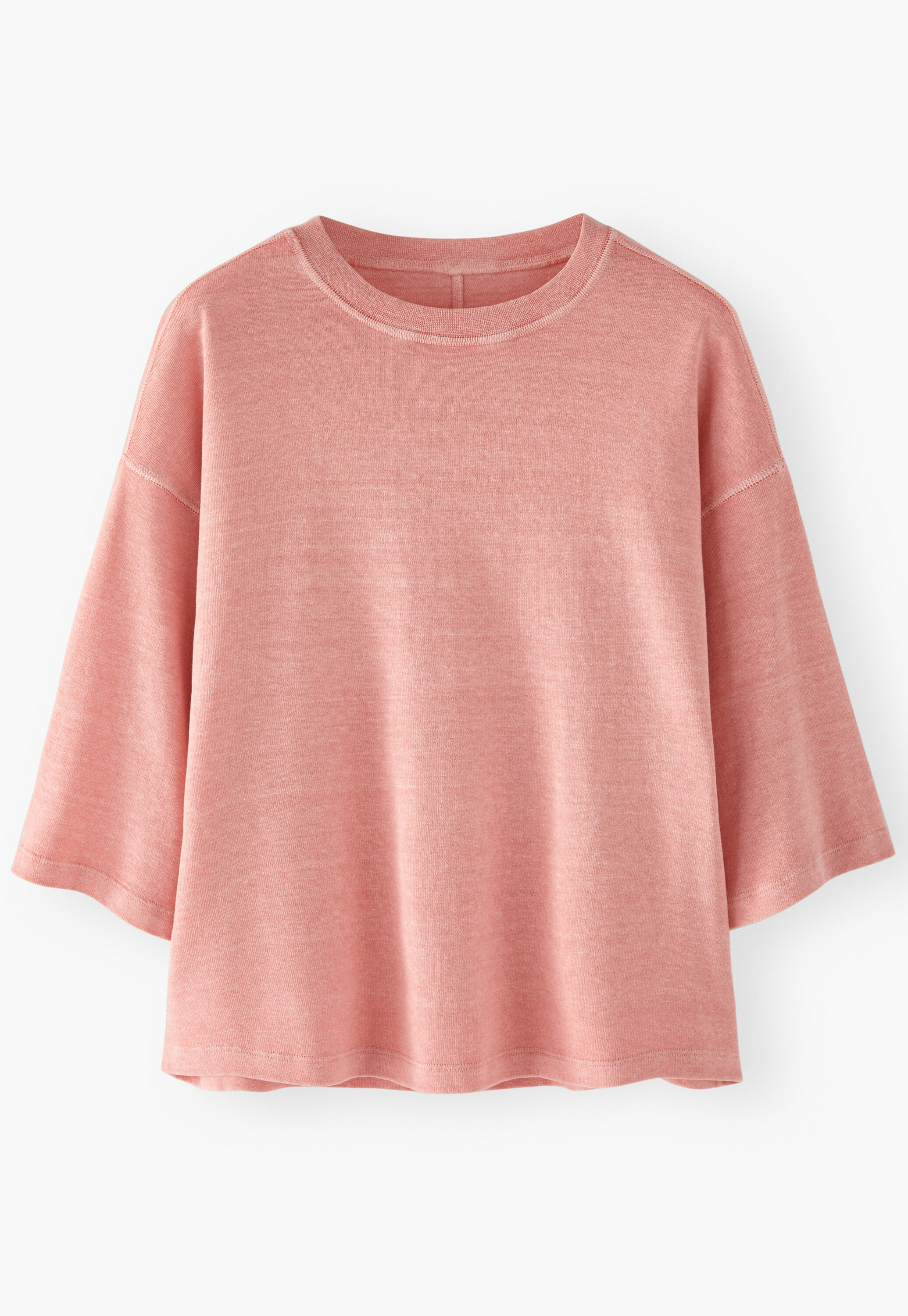 Drop-shoulder top