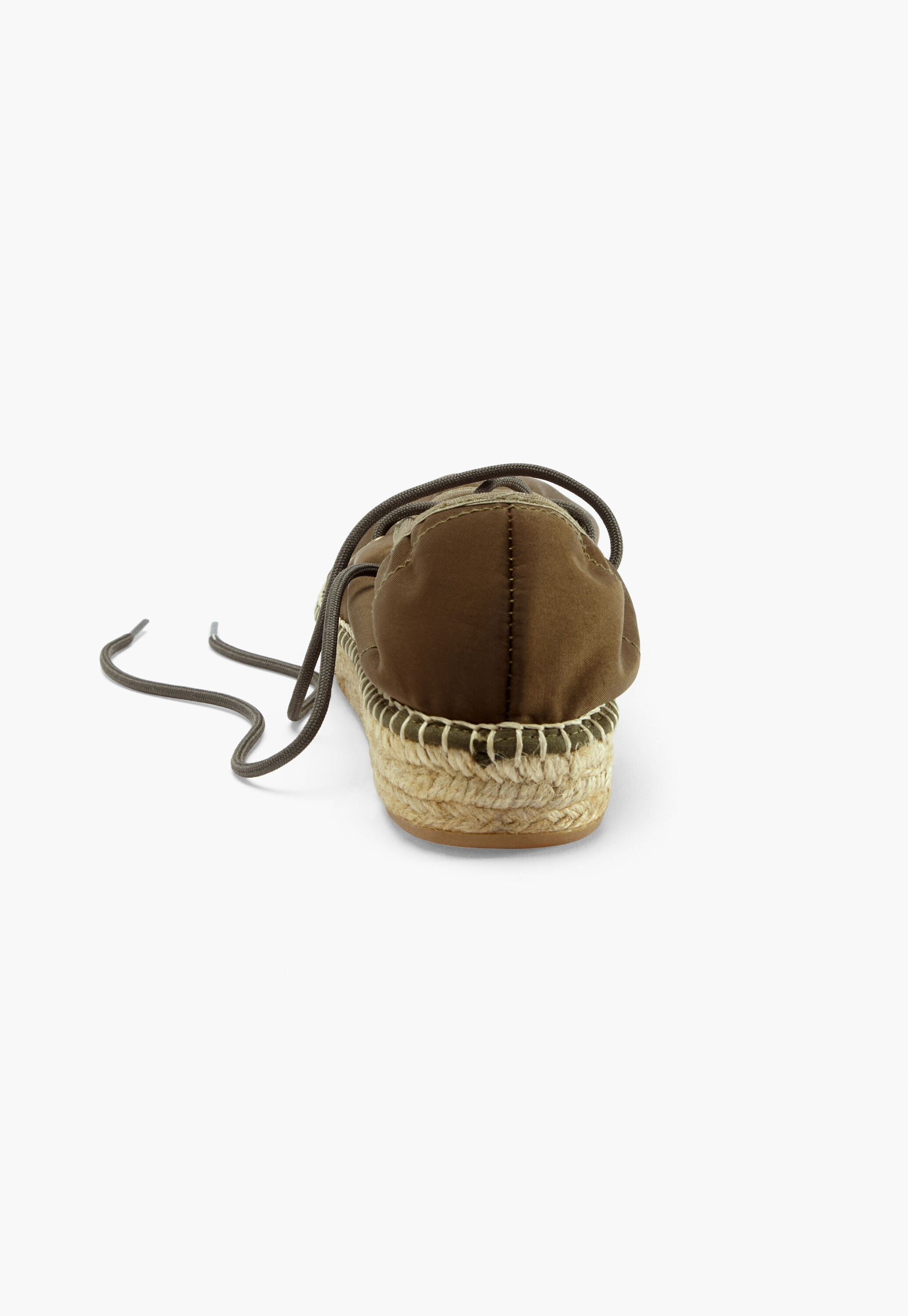 Tie-front espadrilles