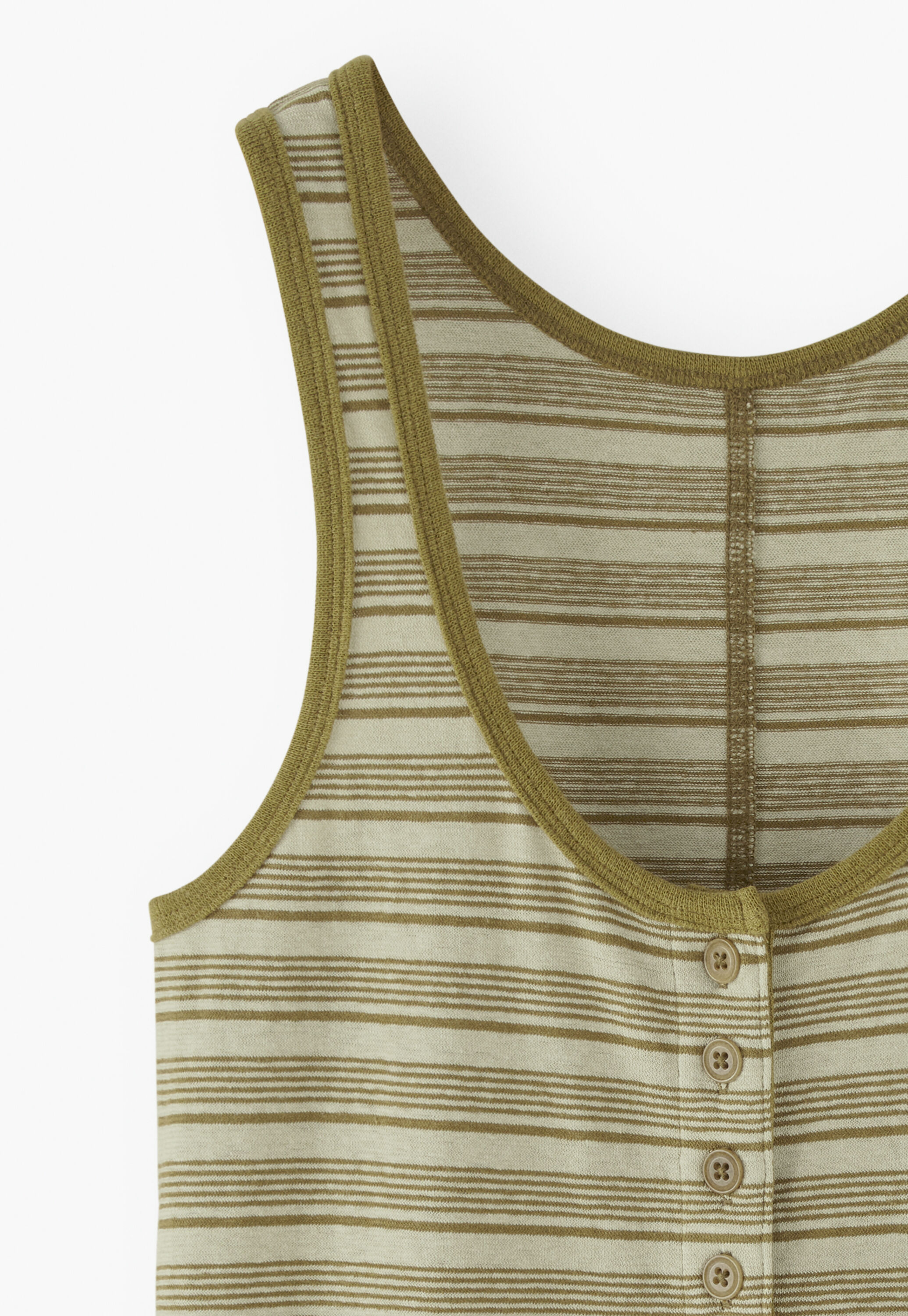 Striped vest