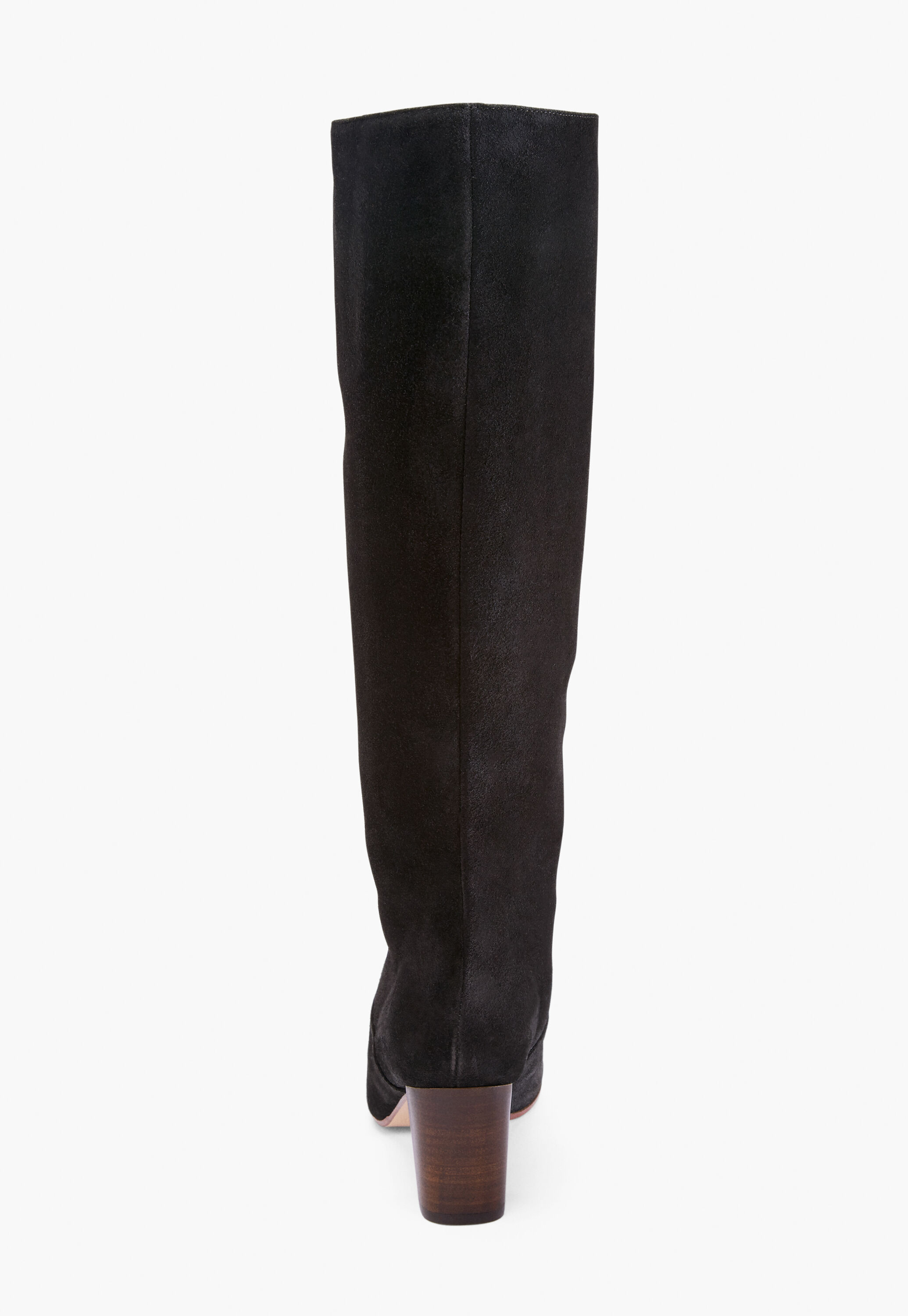 Heeled long boots