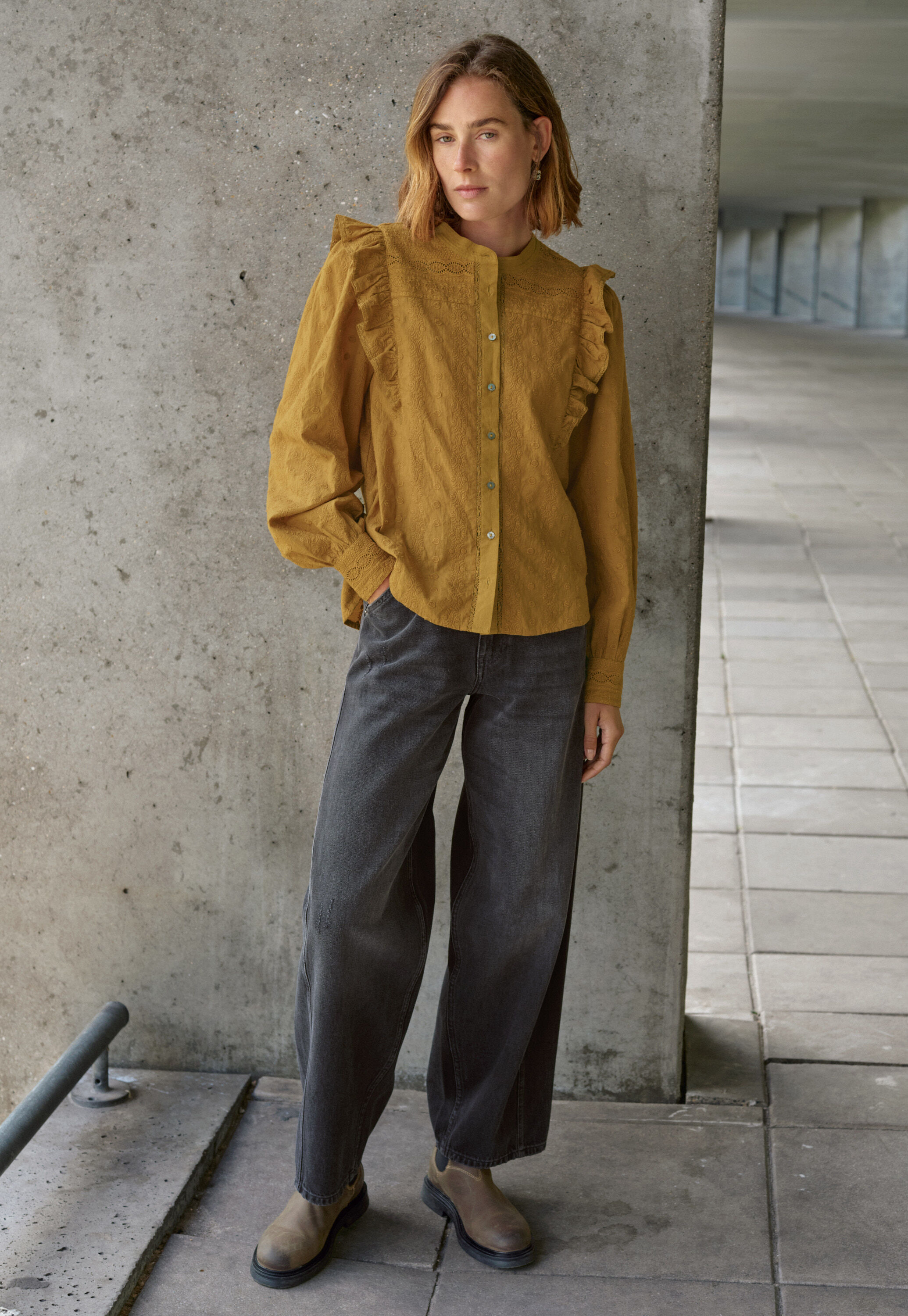 Broderie blouse