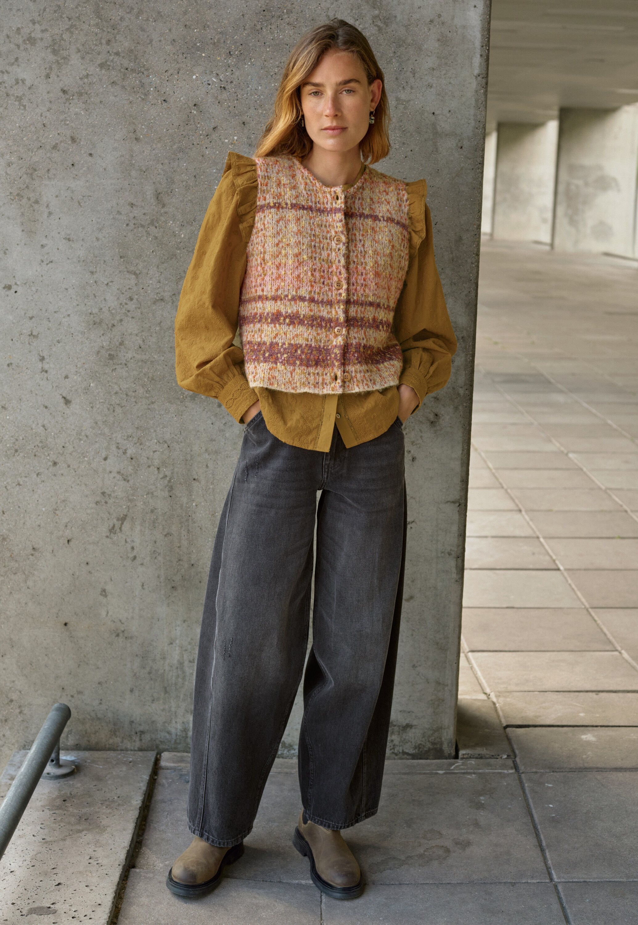 Broderie blouse