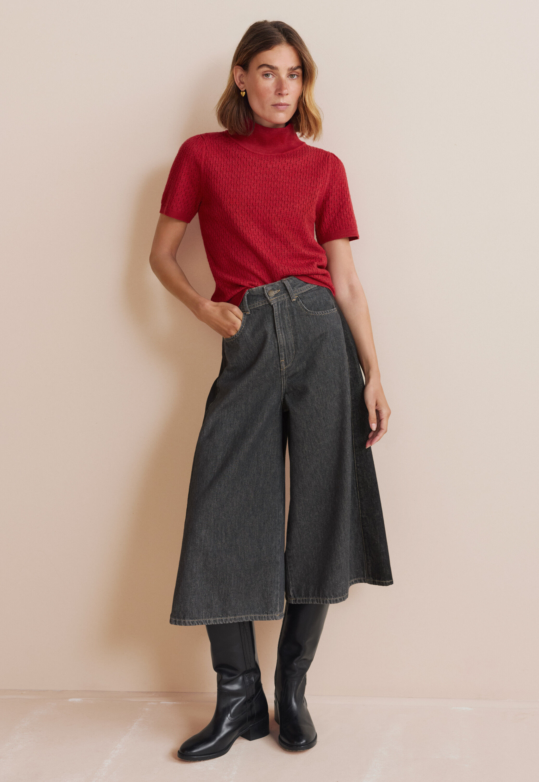 Denim Culottes