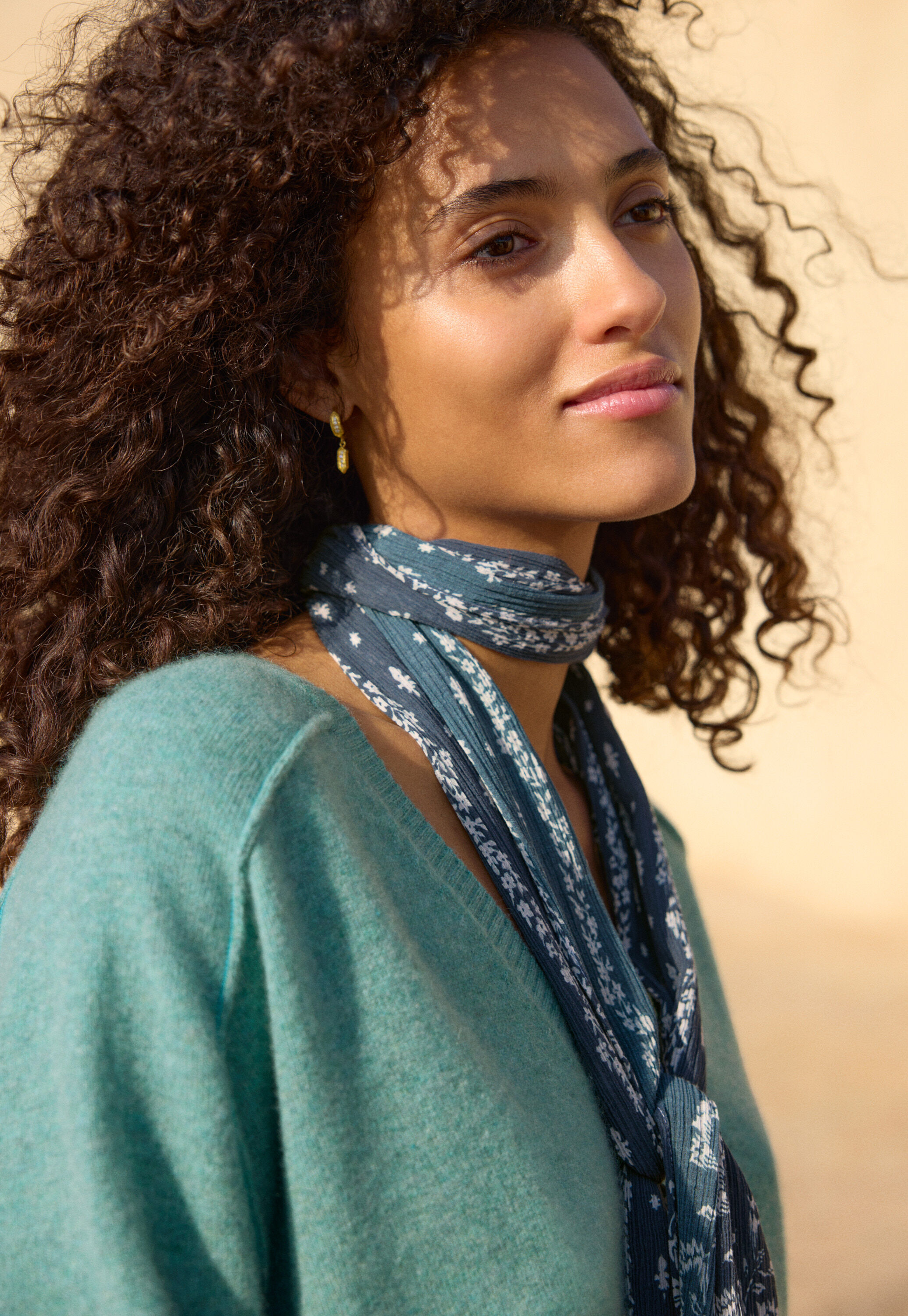 V-neck sweater