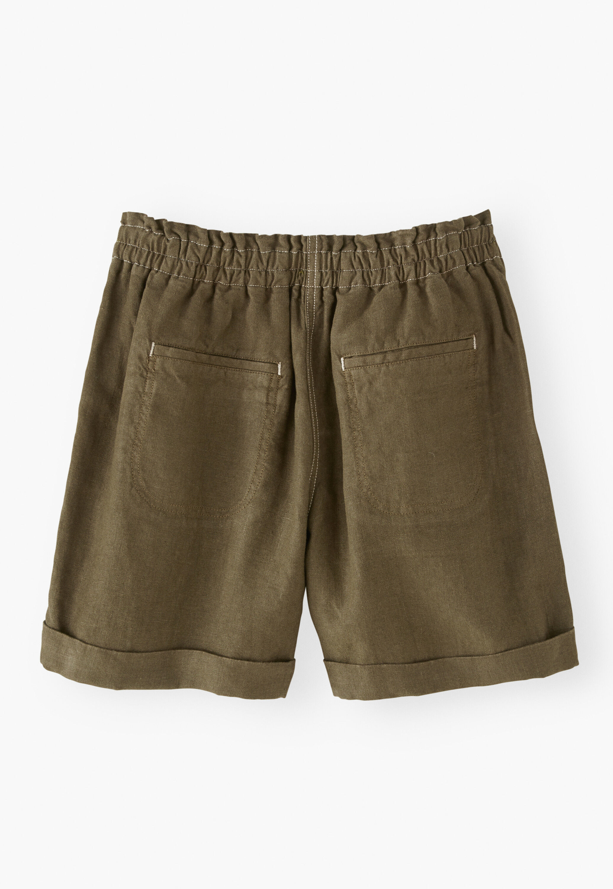 Patch-pocket shorts