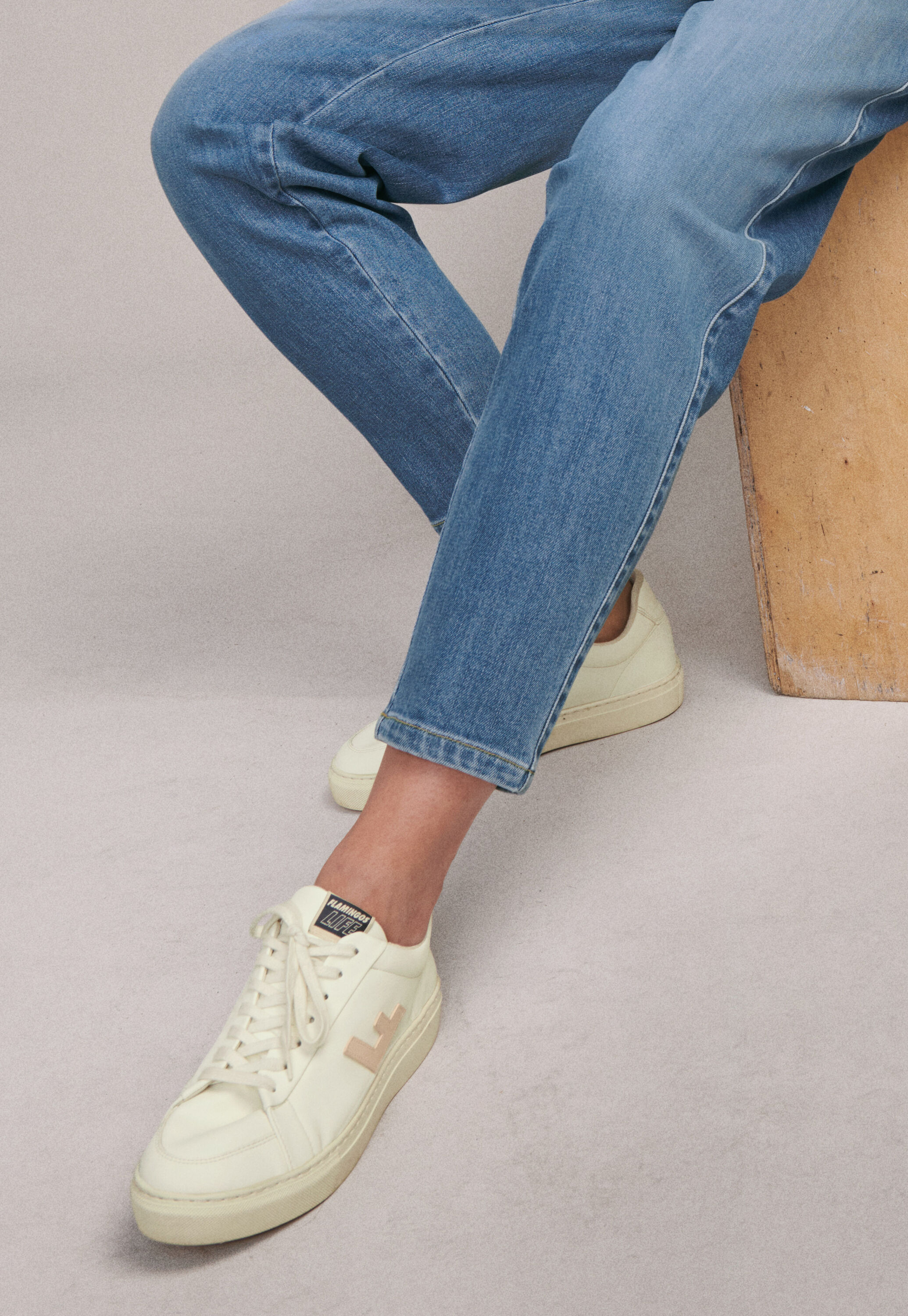 Lace-up trainers
