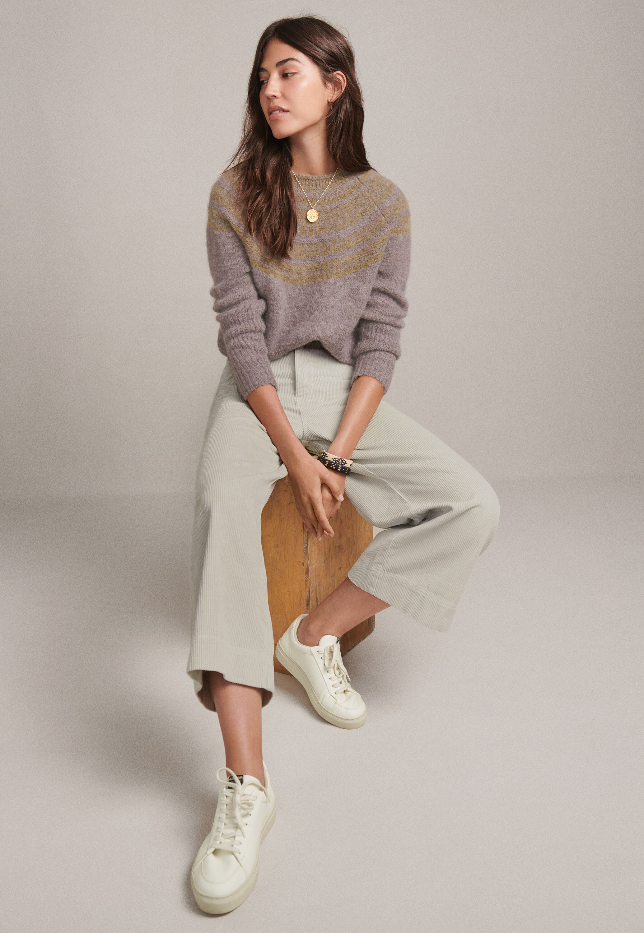 Lace-up trainers