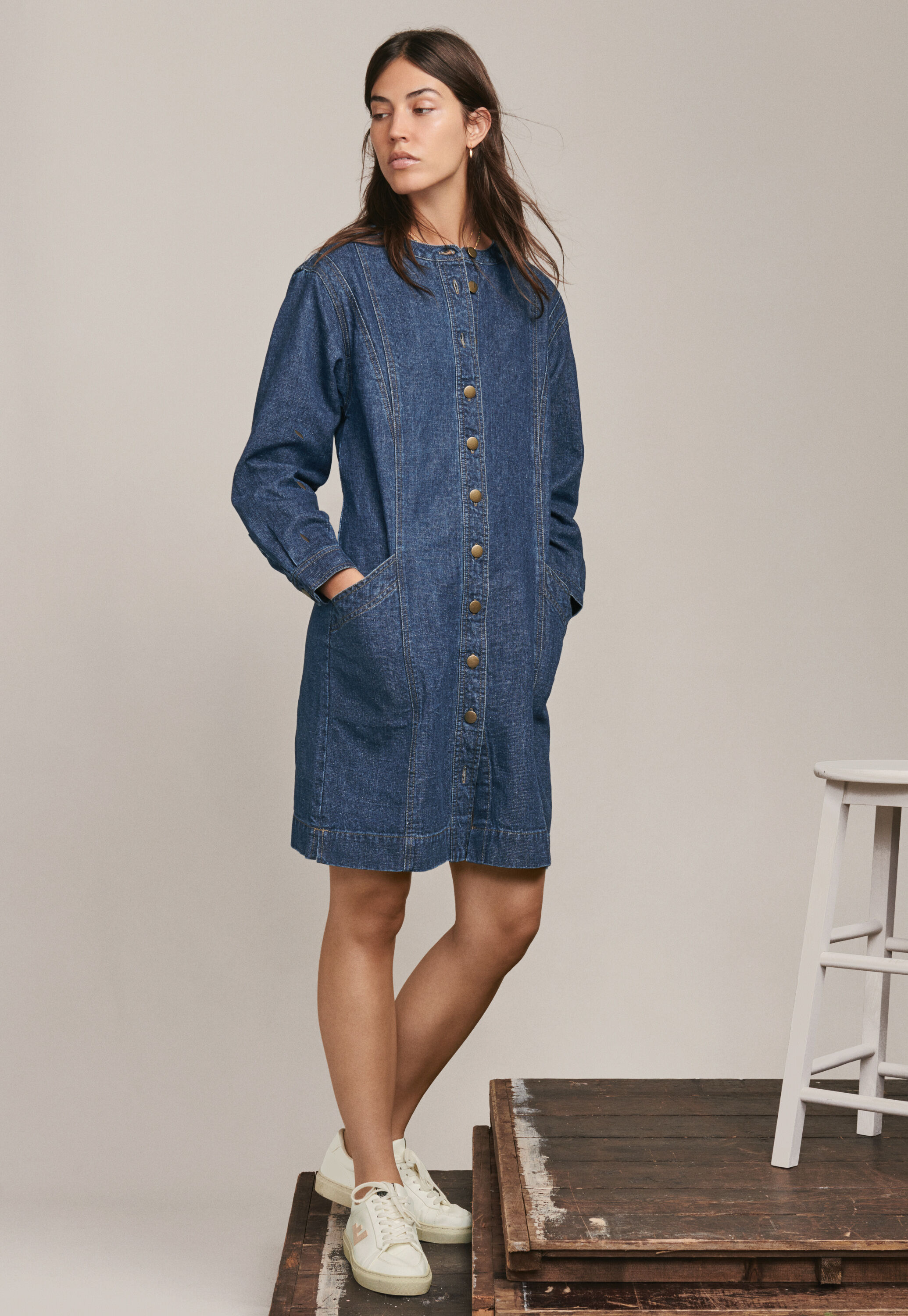 Indigo dress