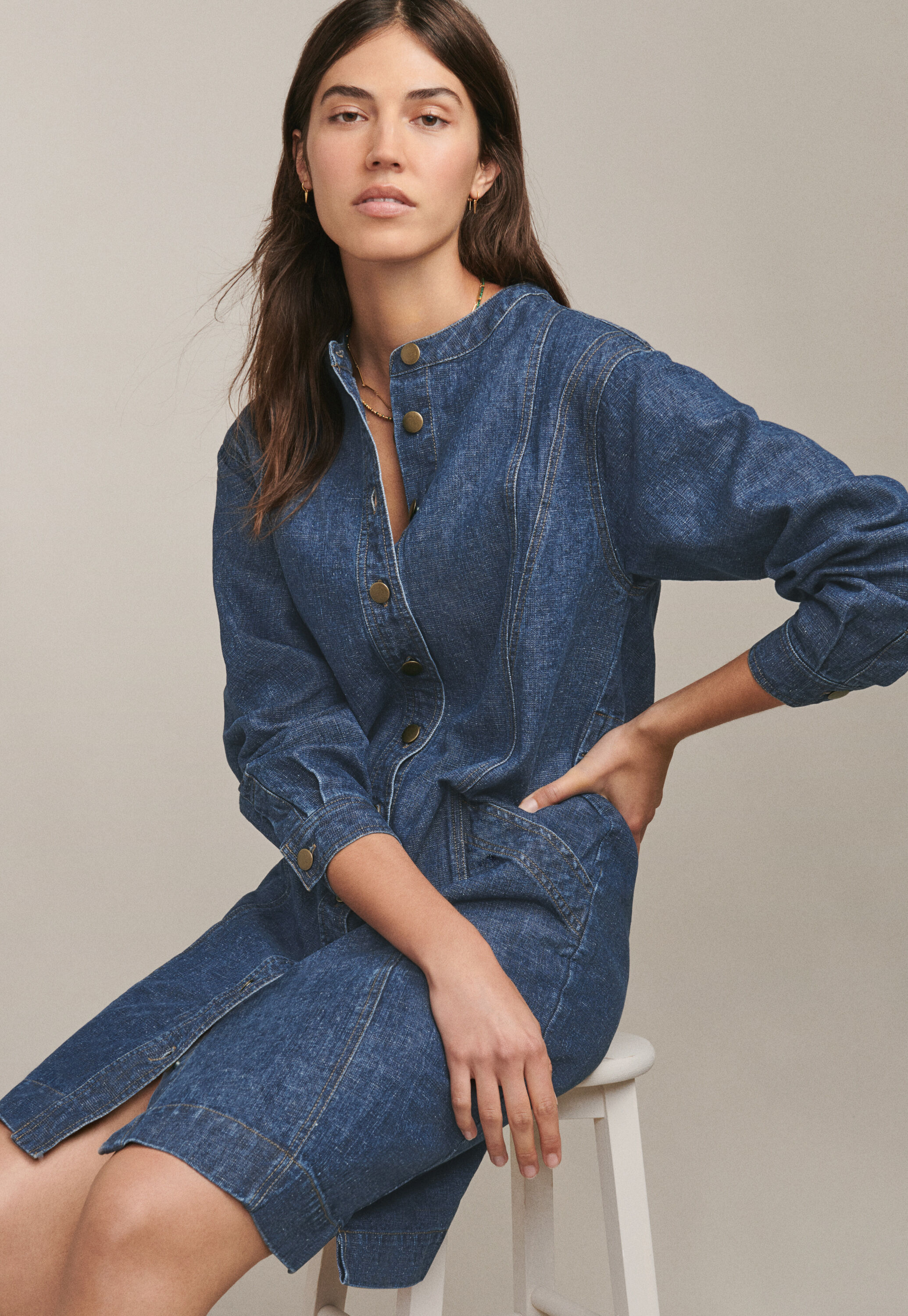 Indigo dress