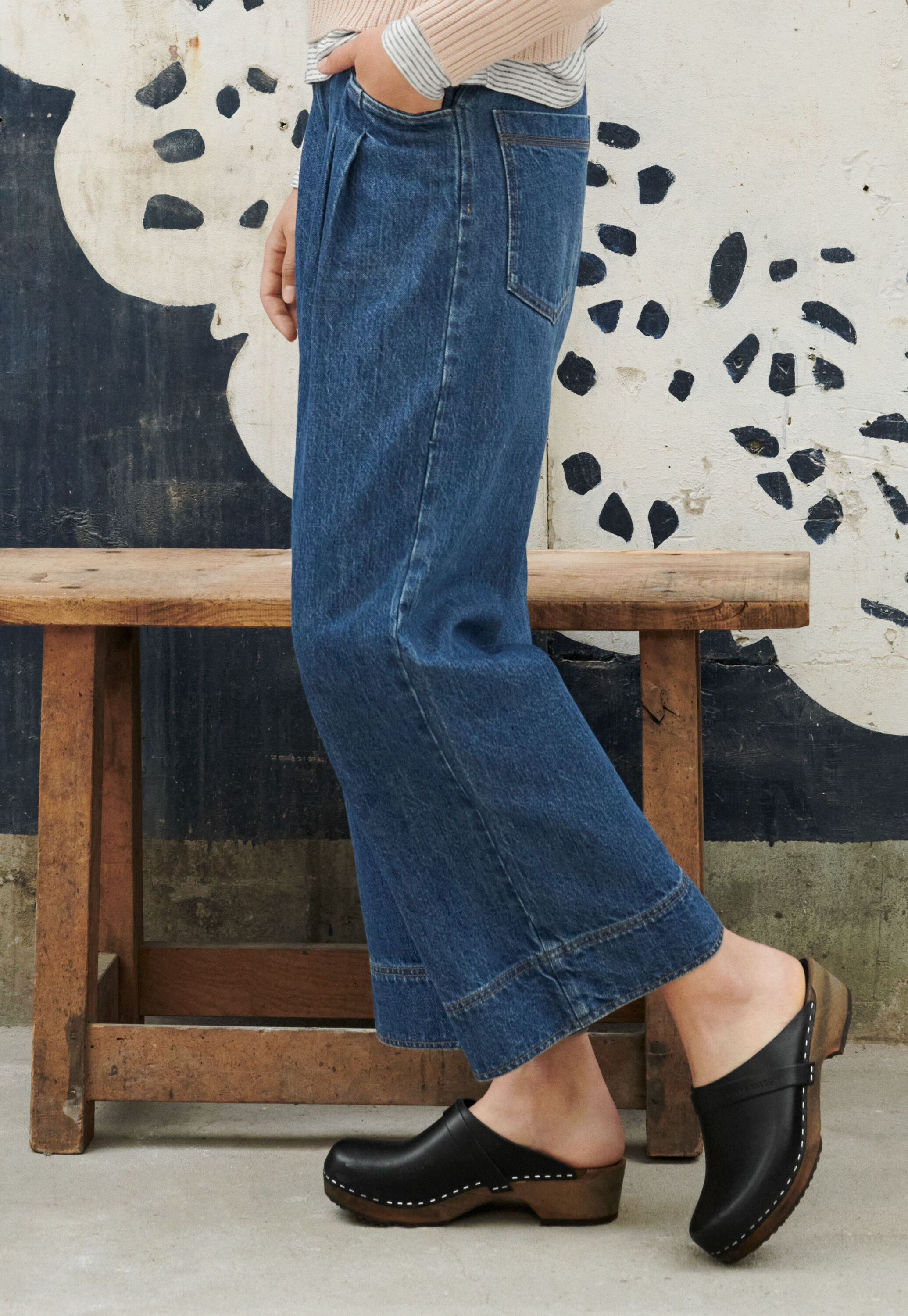 Cropped jeans