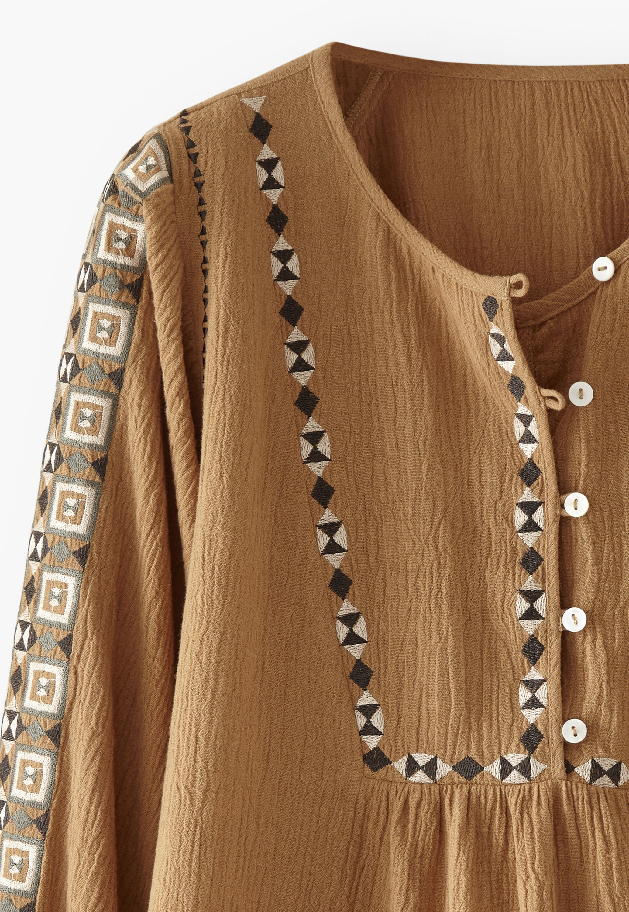 Embroidered blouse