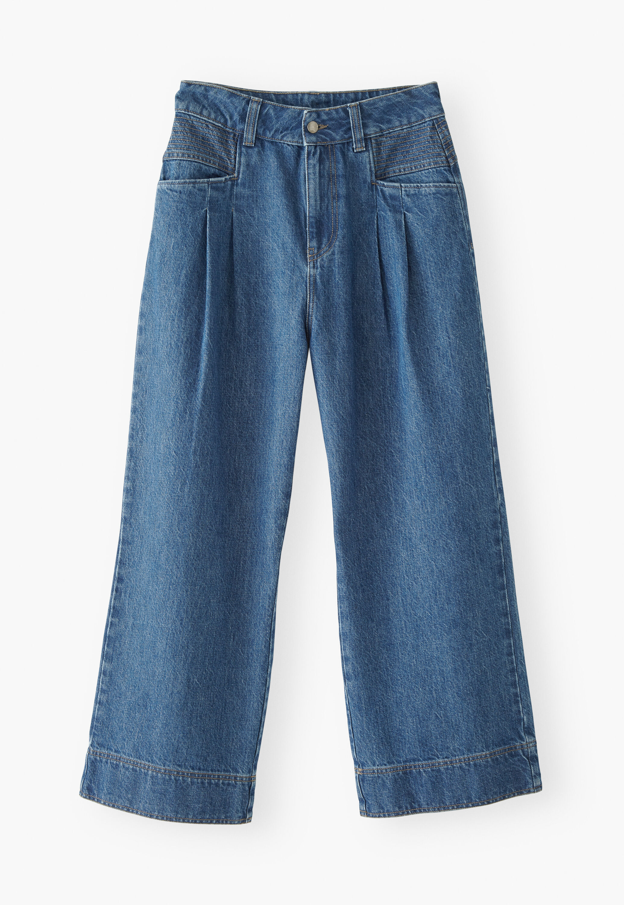 Cropped jeans