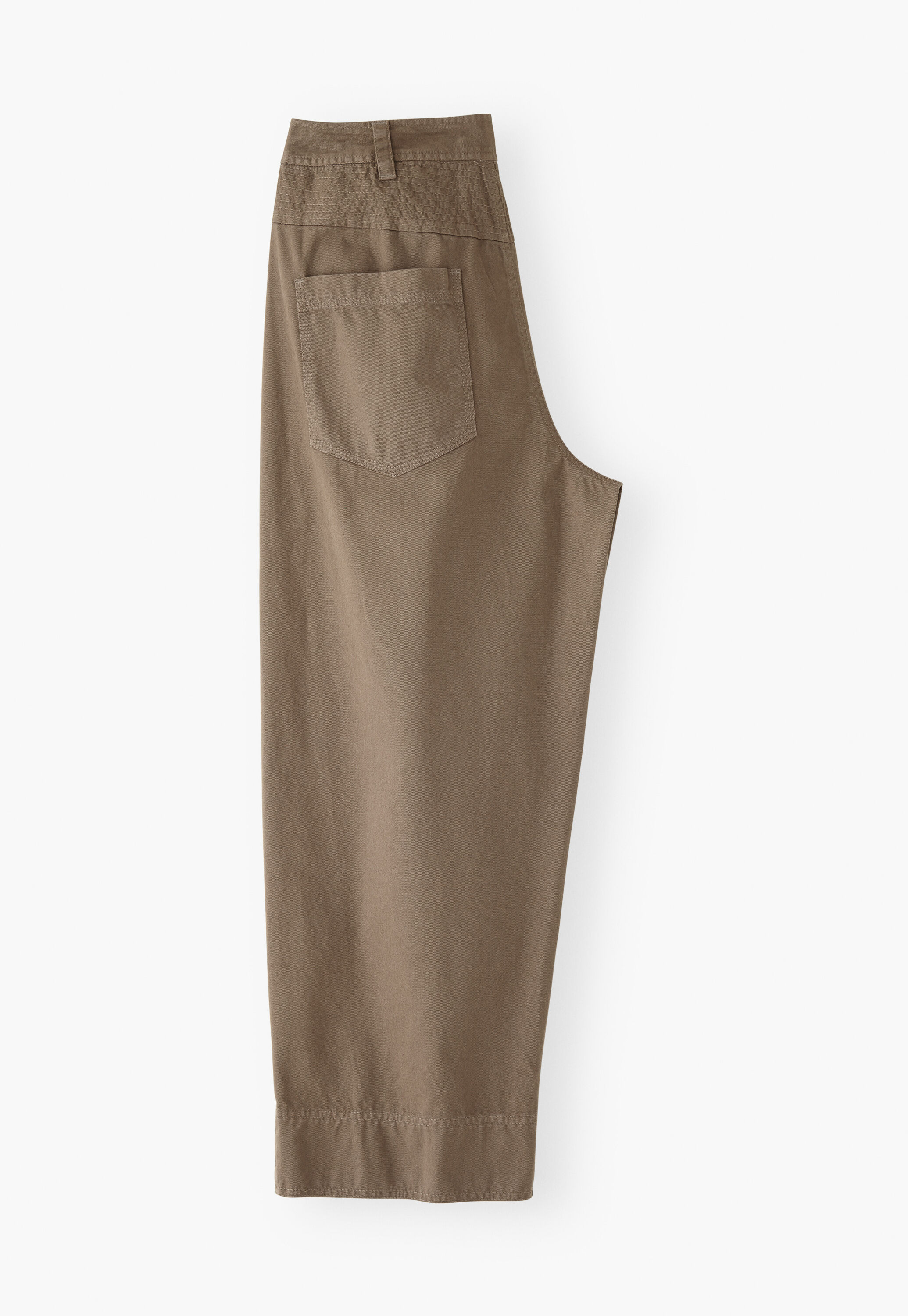 Stitch-detail trousers