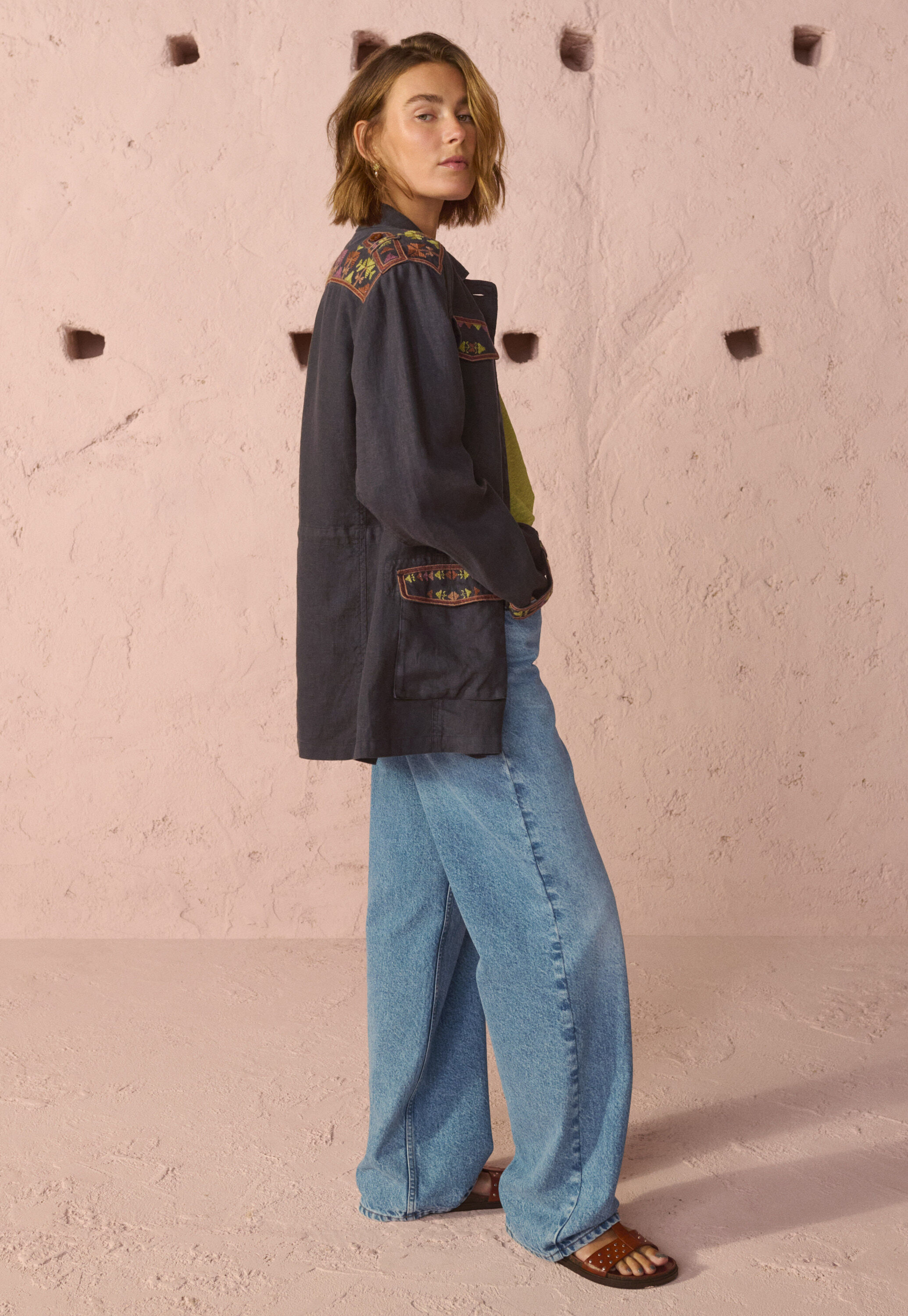 Embroidered jacket
