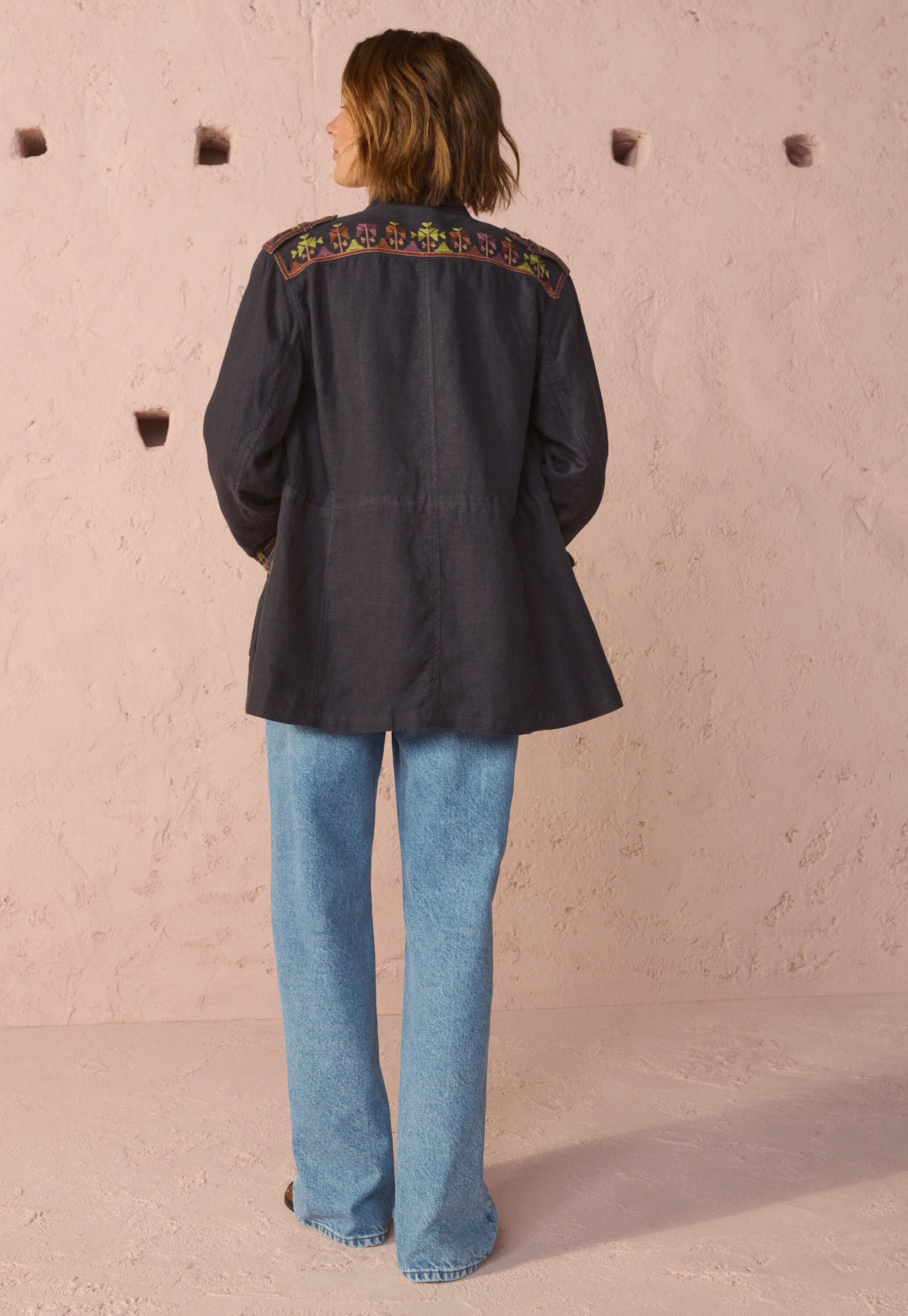 Embroidered jacket