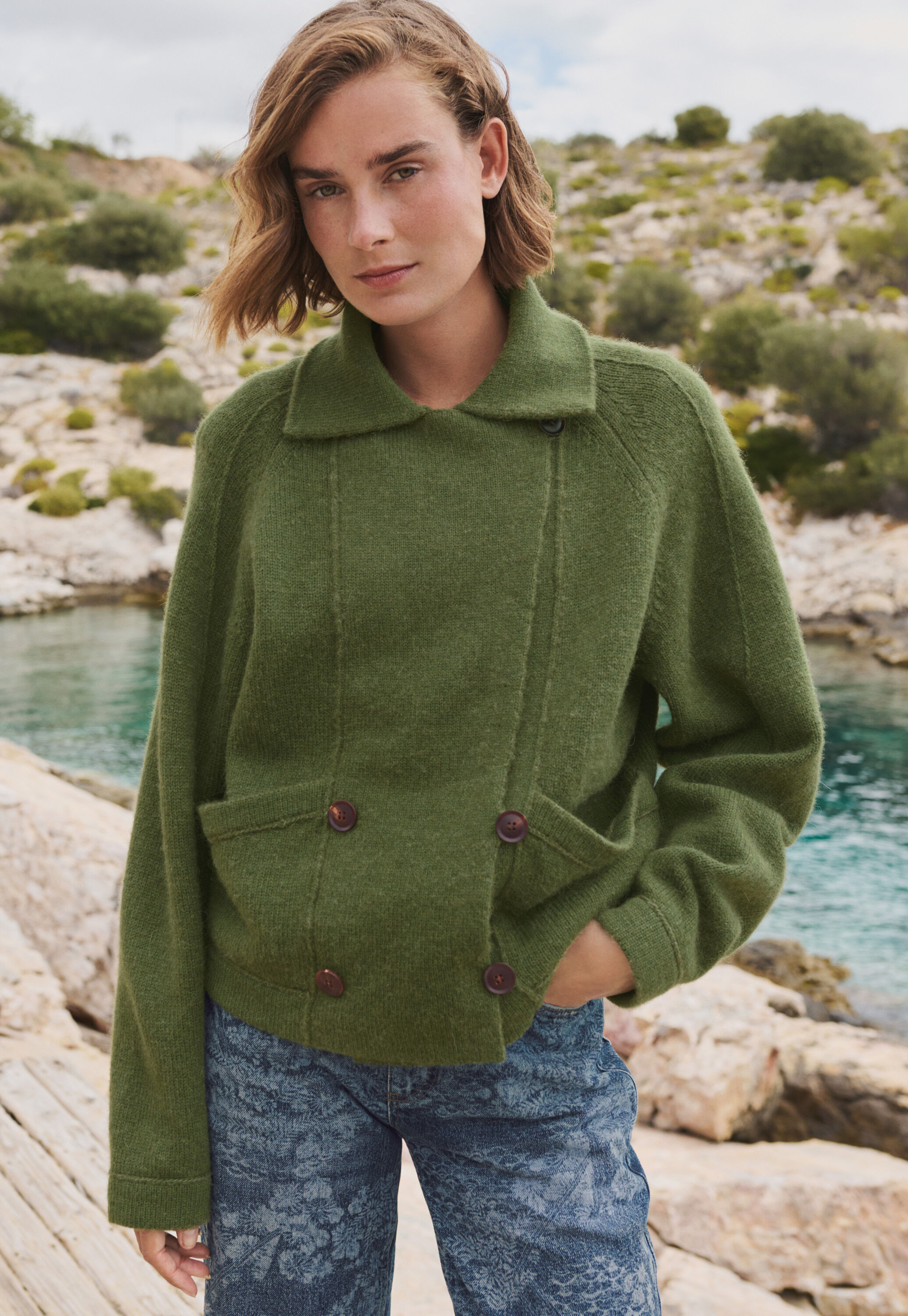 Knitted jacket