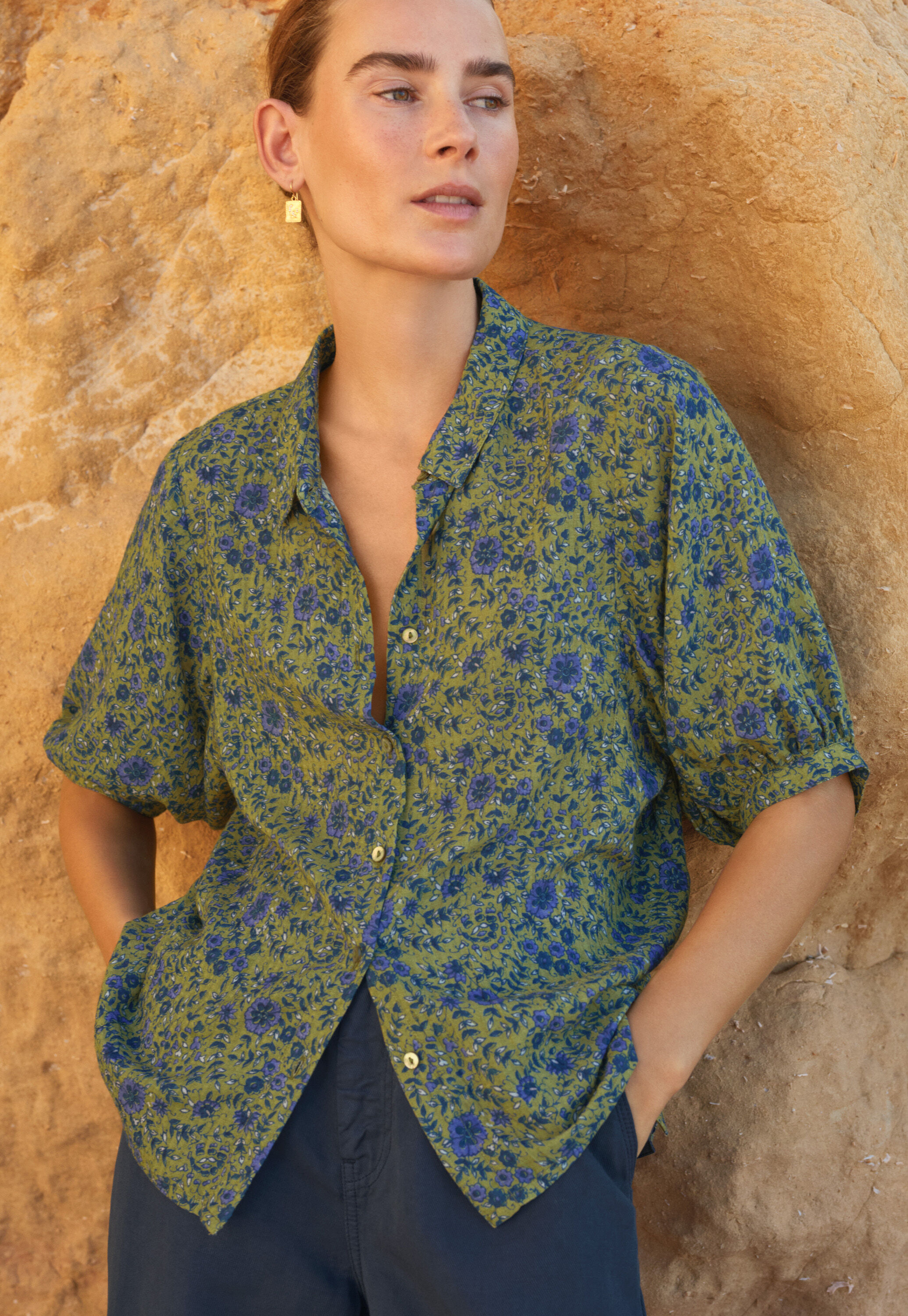 Printed blouse