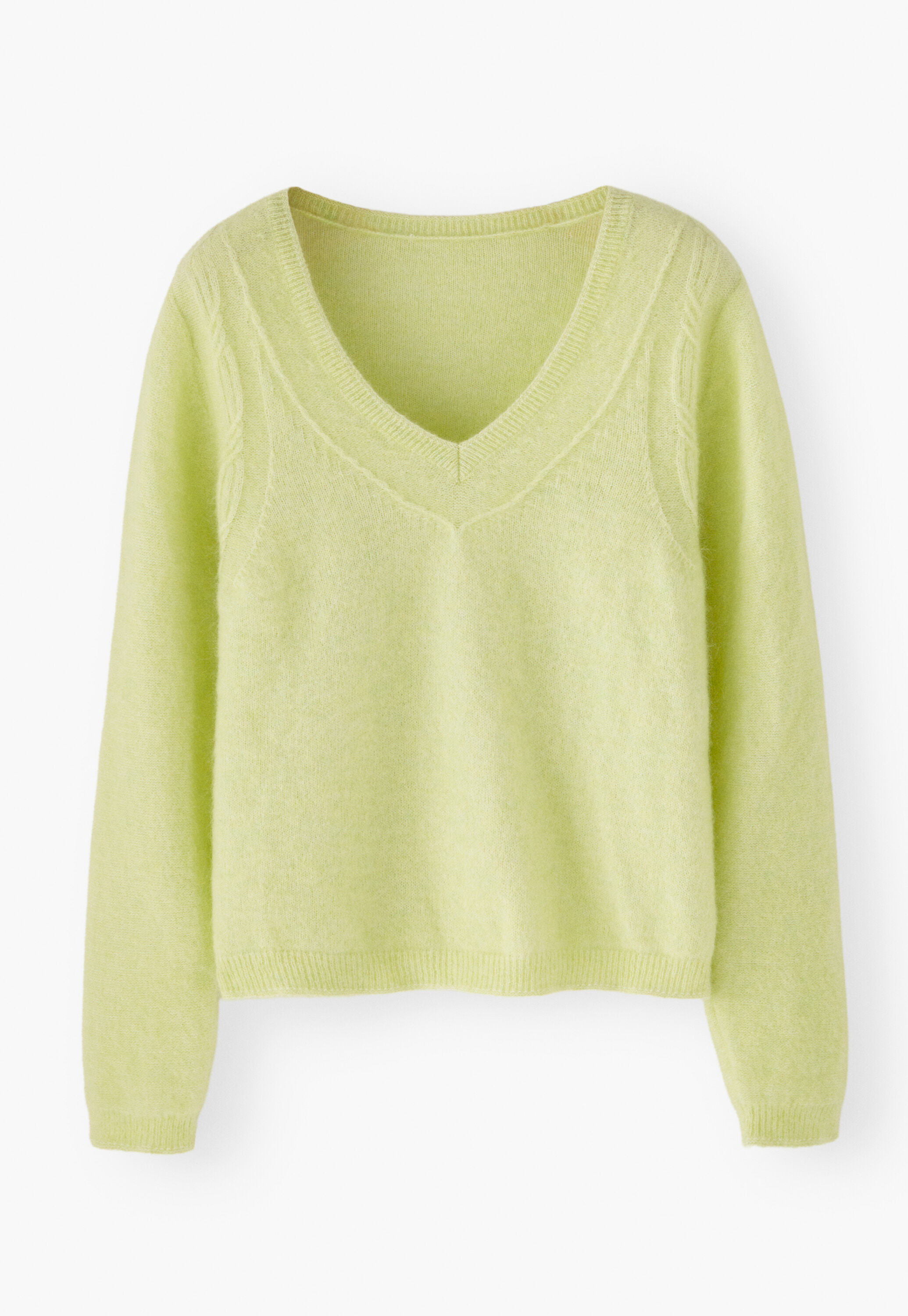 V-neck sweater
