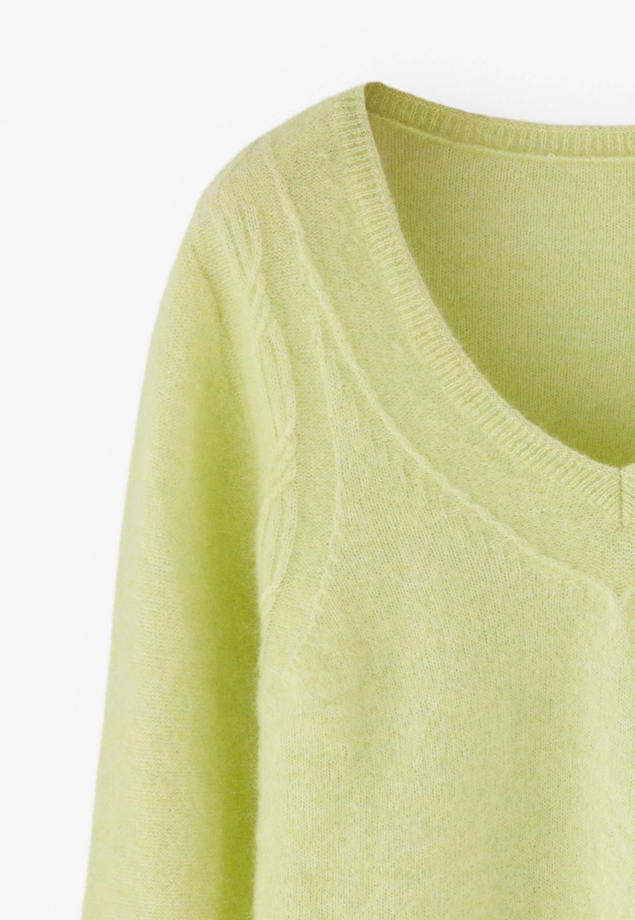 V-neck sweater