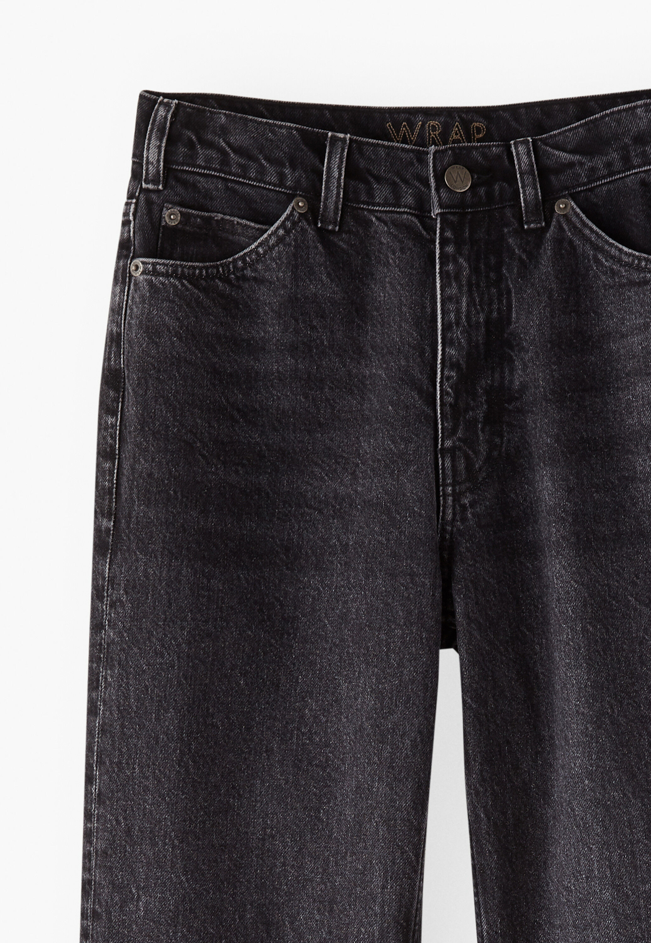Split-hem jeans