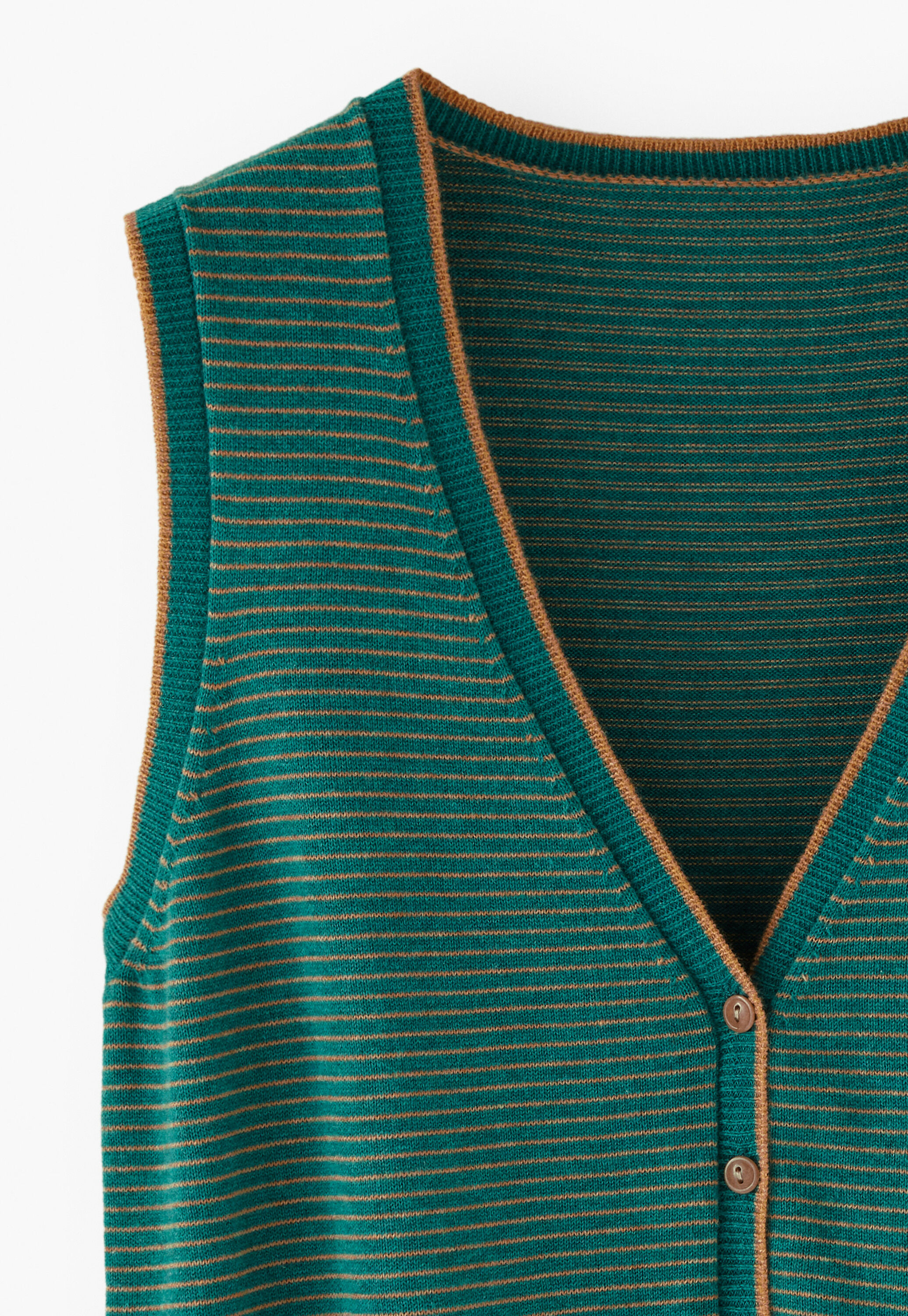 Striped waistcoat