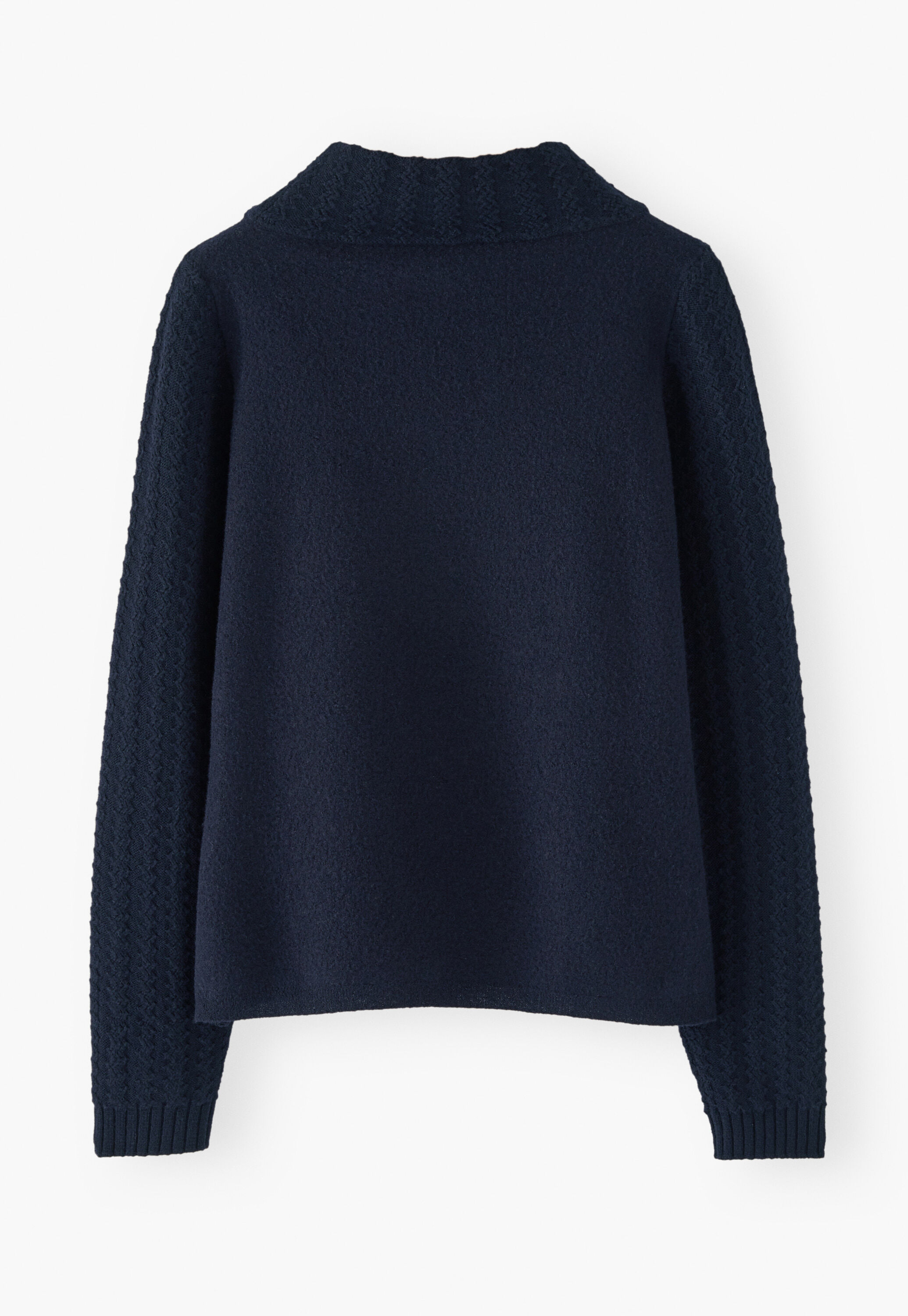 Stitch-detail sweater