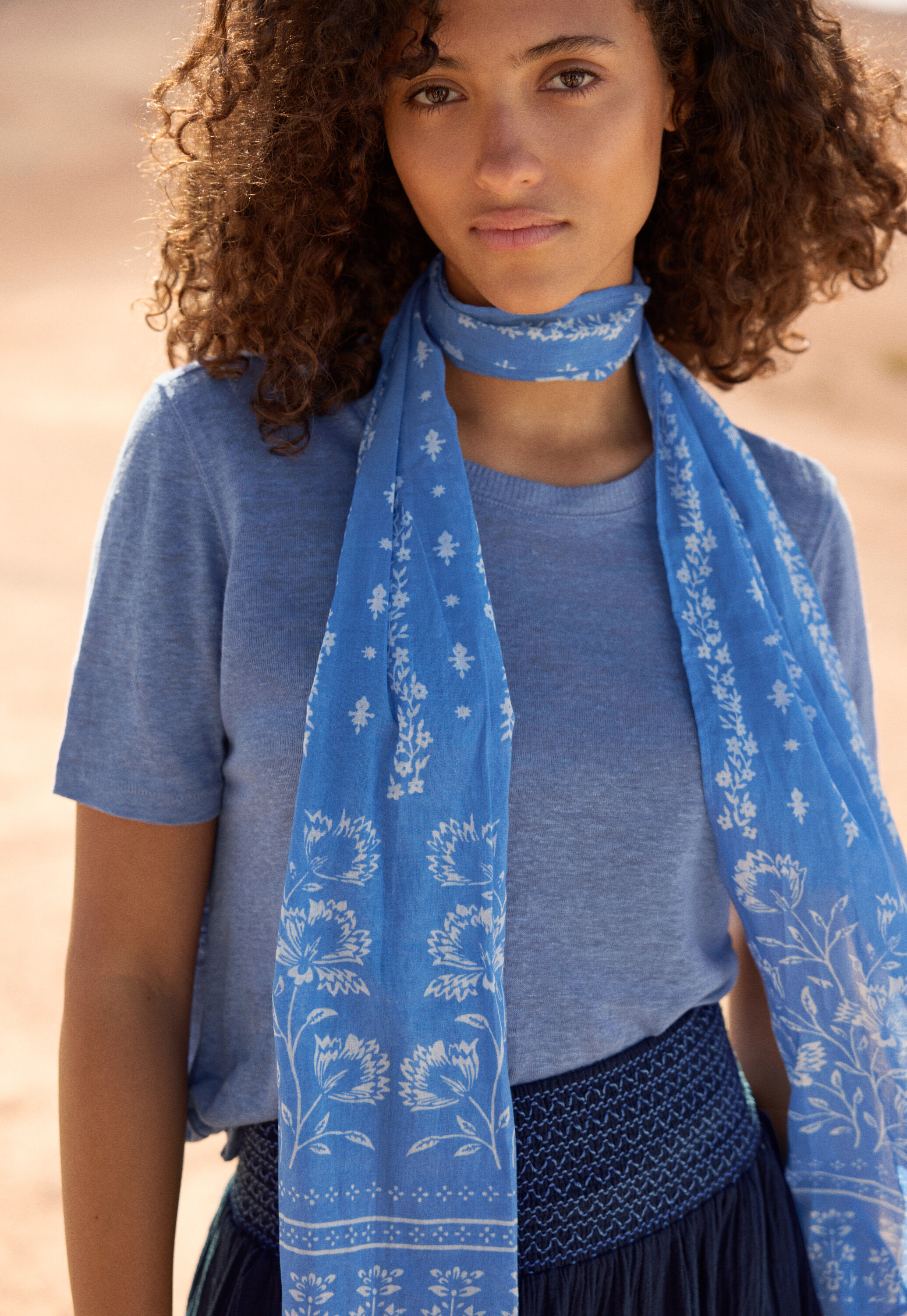 Printed scarf