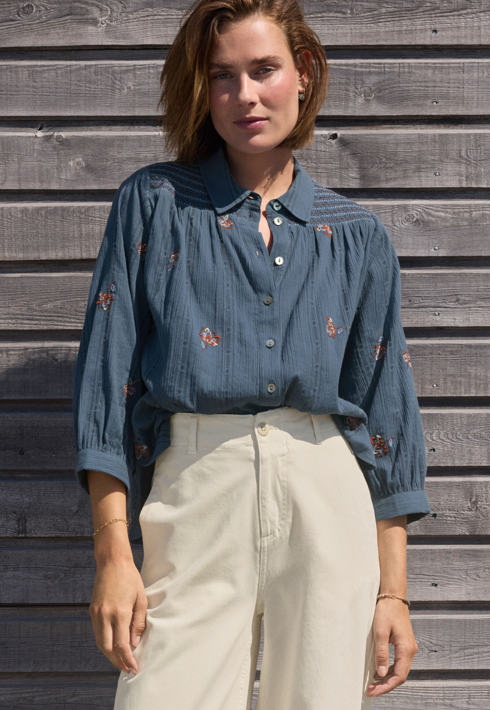 Embroidered blouse