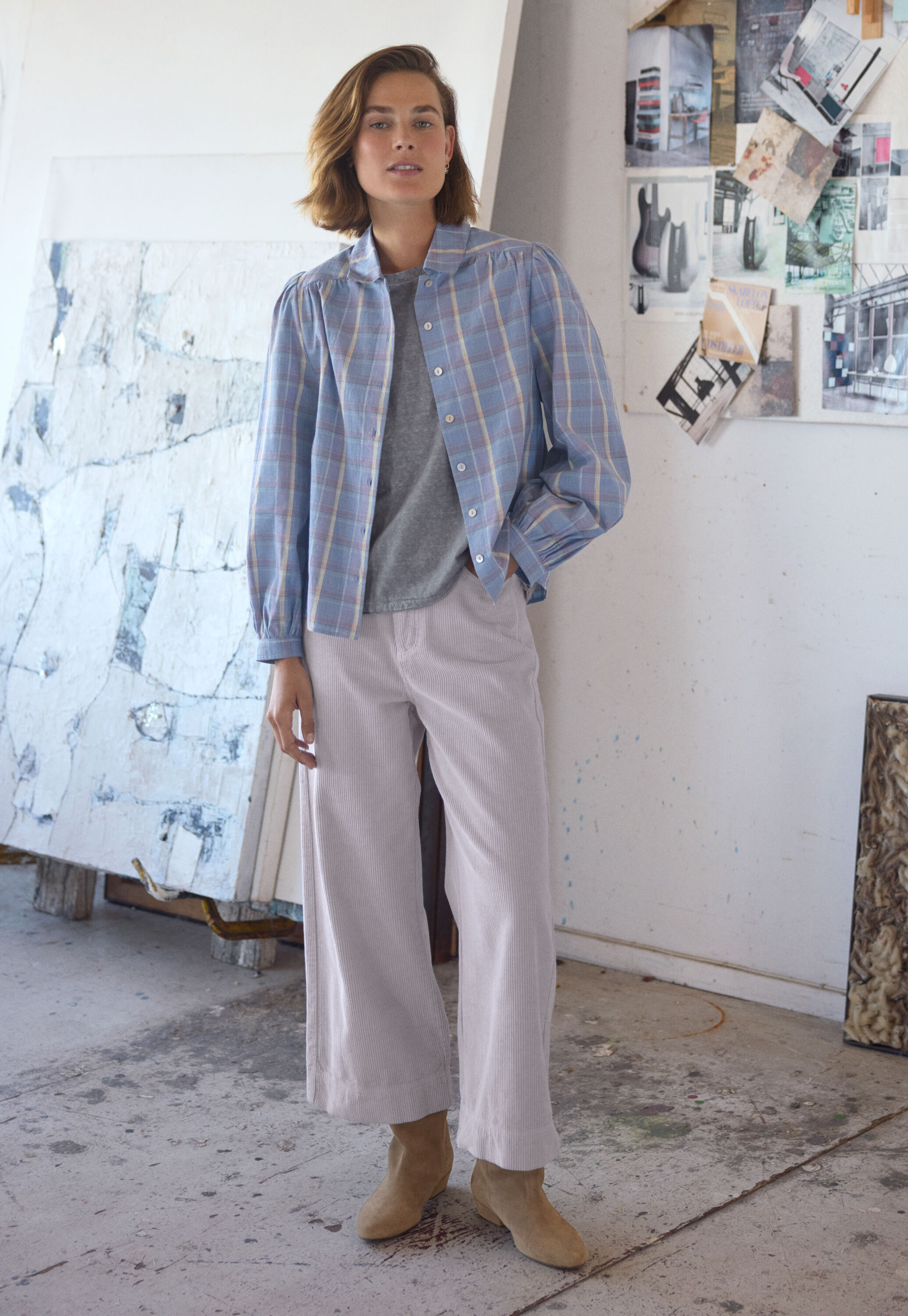 Checked shirt