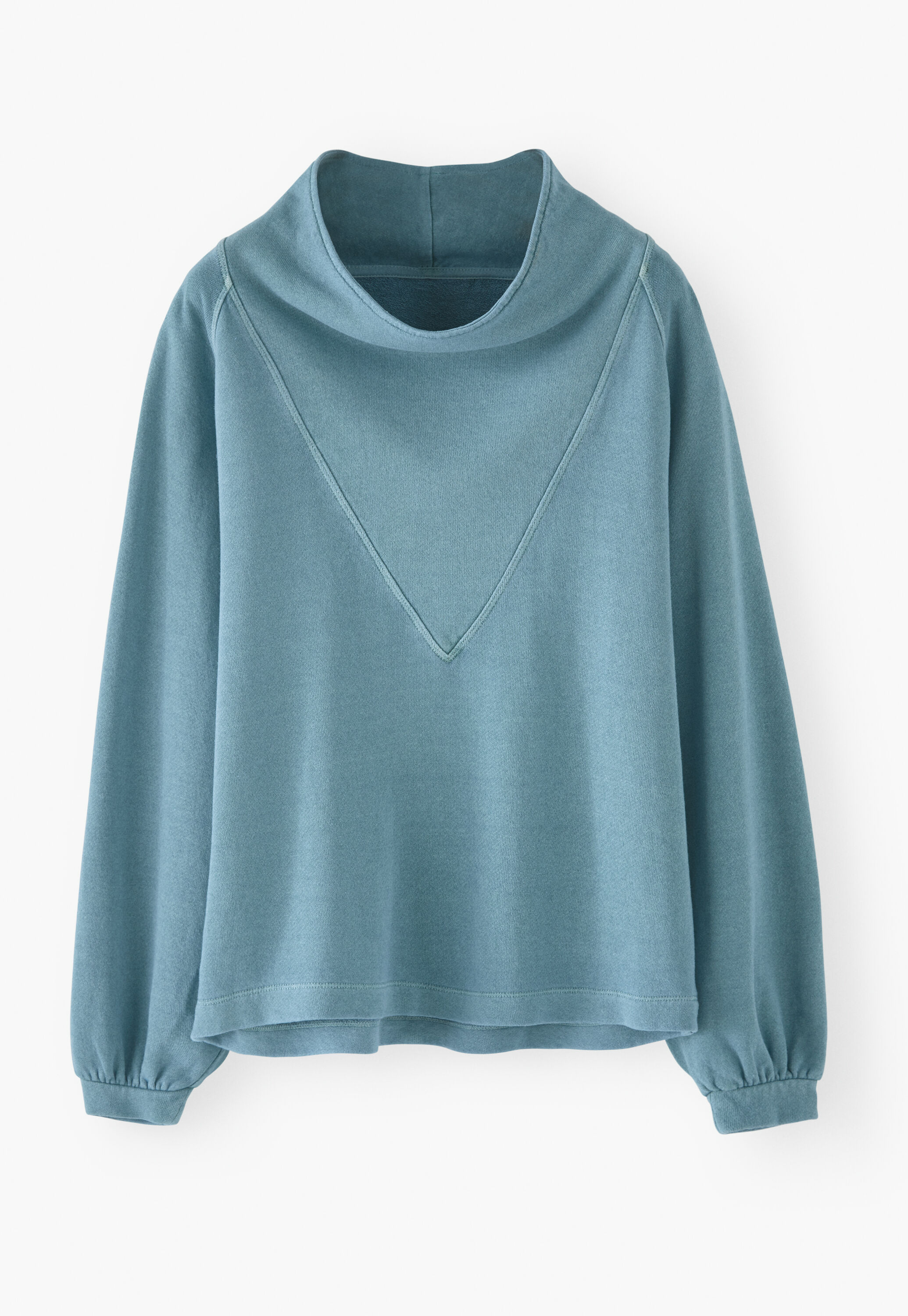 Cowl-neck sweater