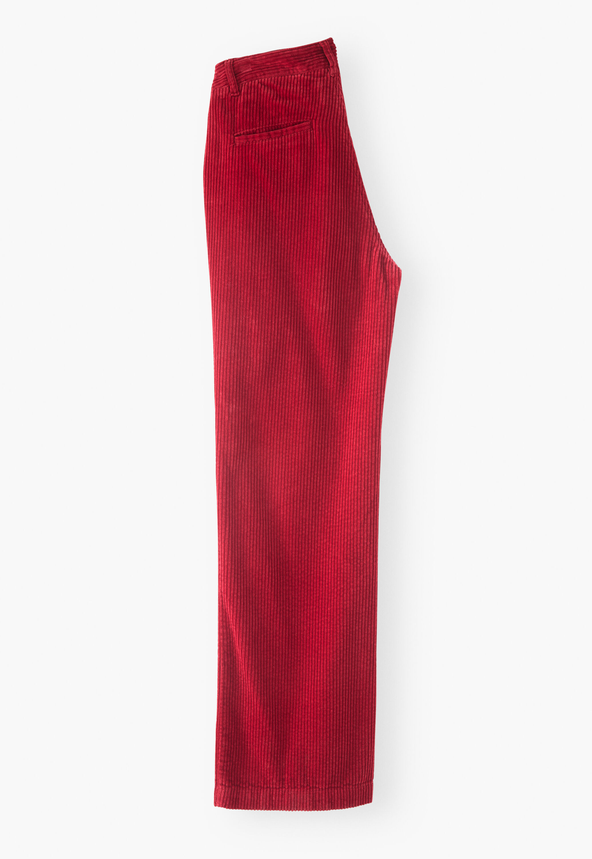 Straight-leg cord trousers