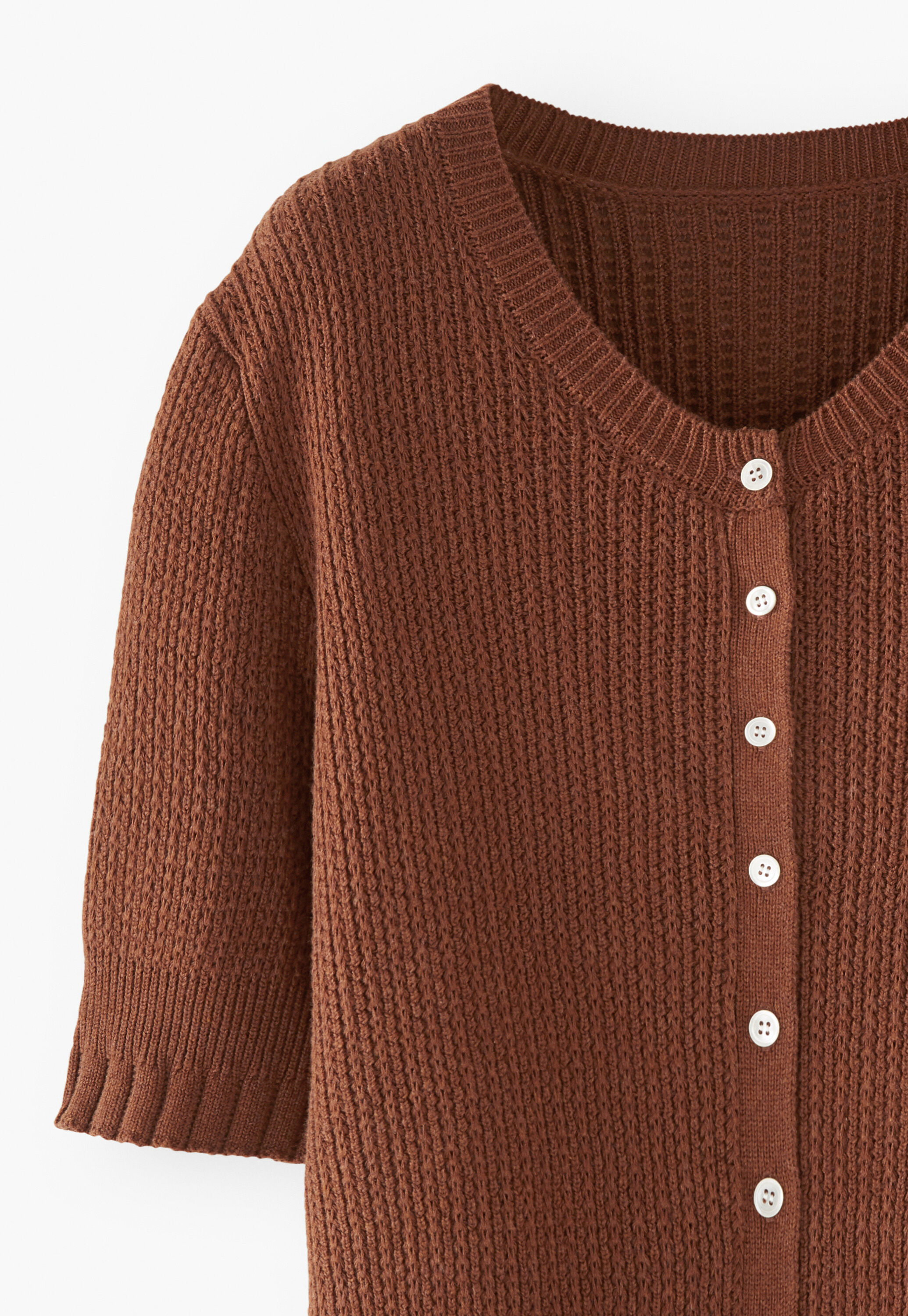 Tuck-stitch sweater