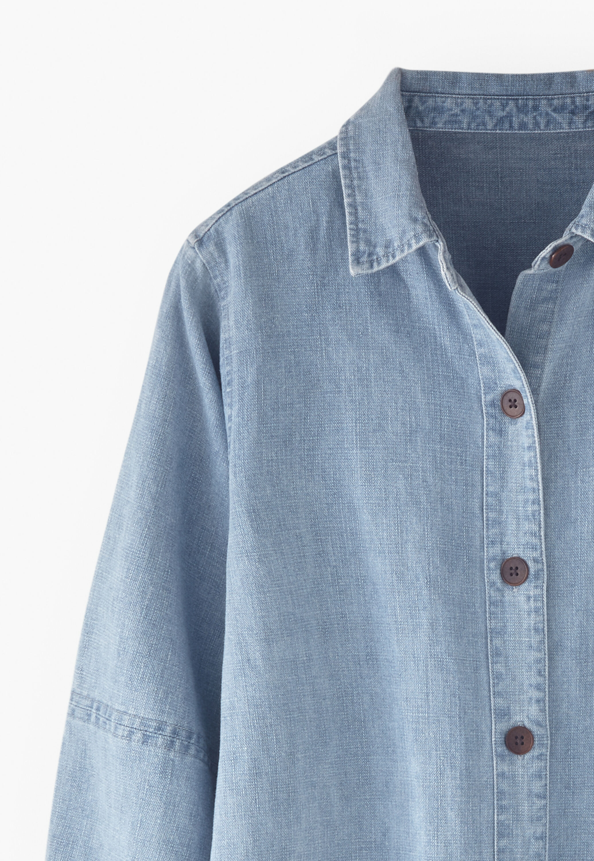 Oversize shirt dress
