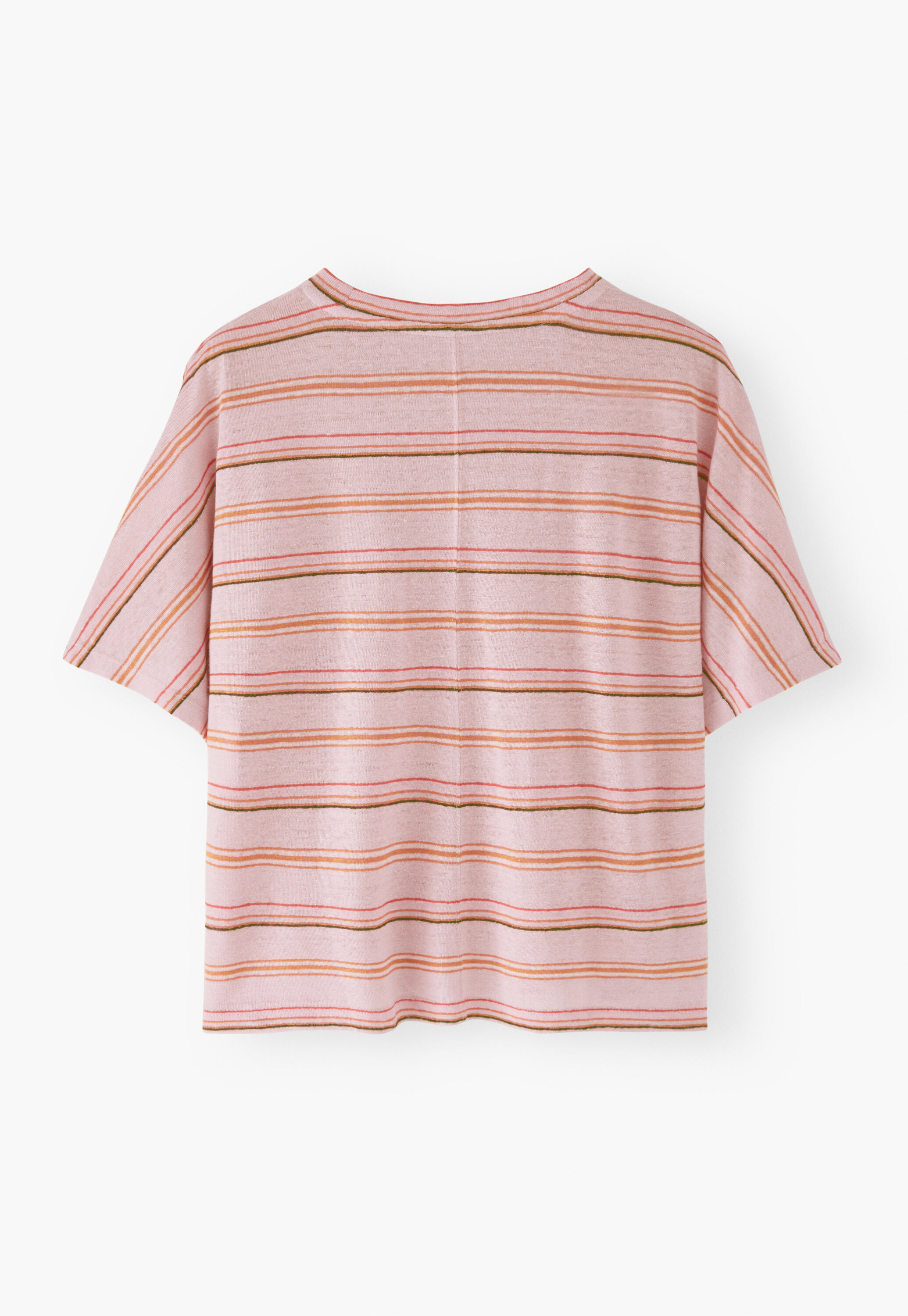 Striped boxy T-shirt