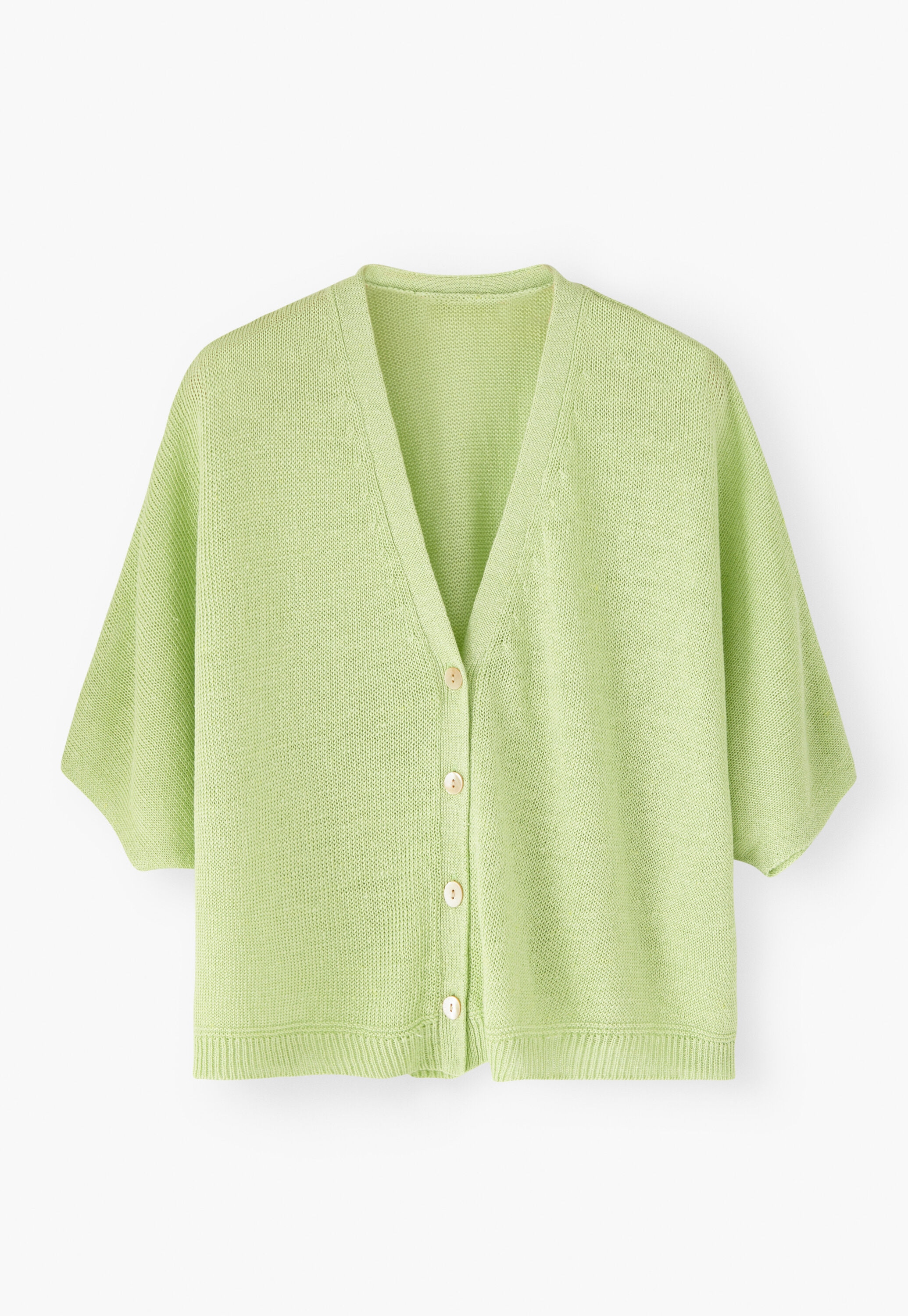 V-neck cardigan