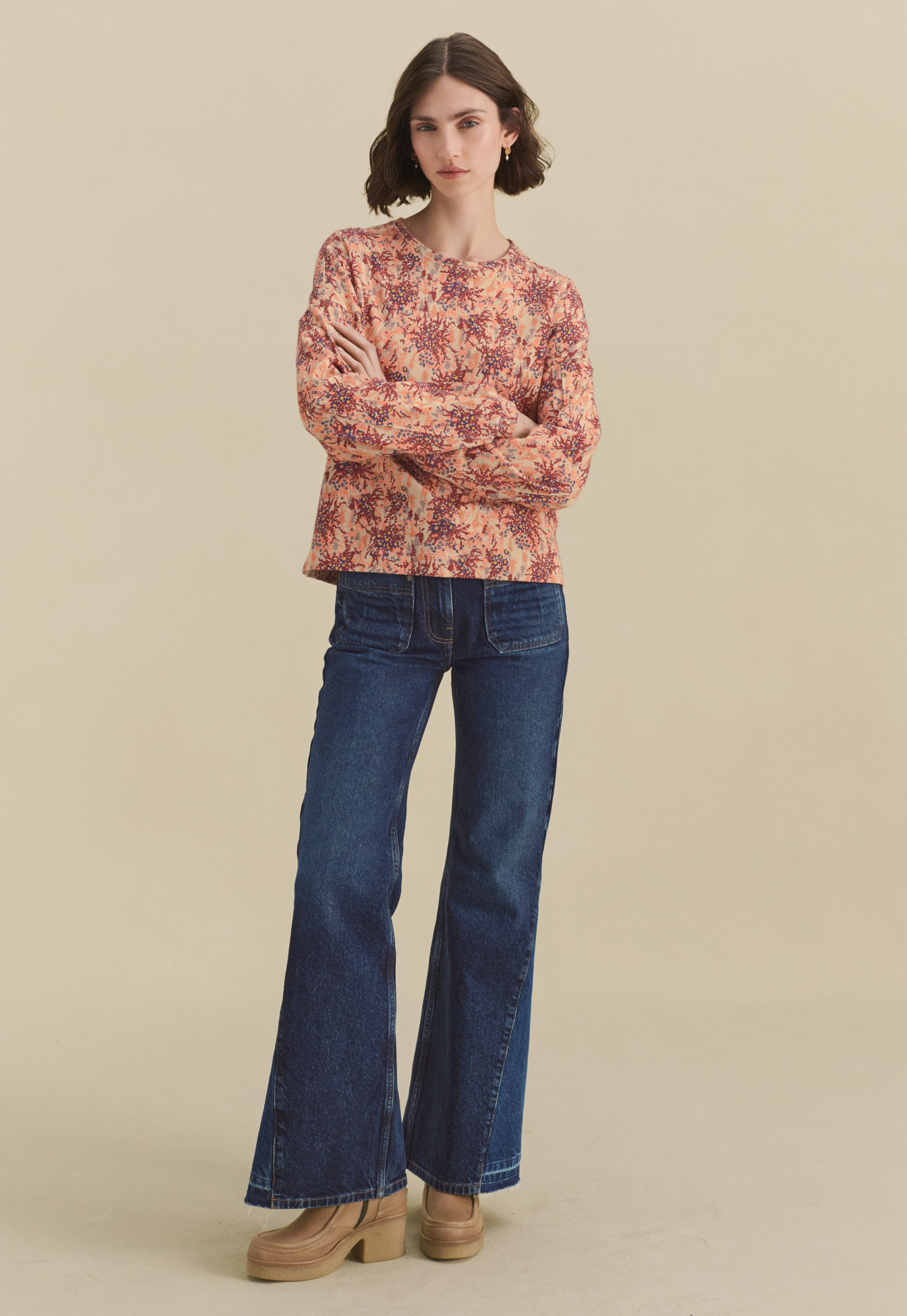 Printed sweatshirt
